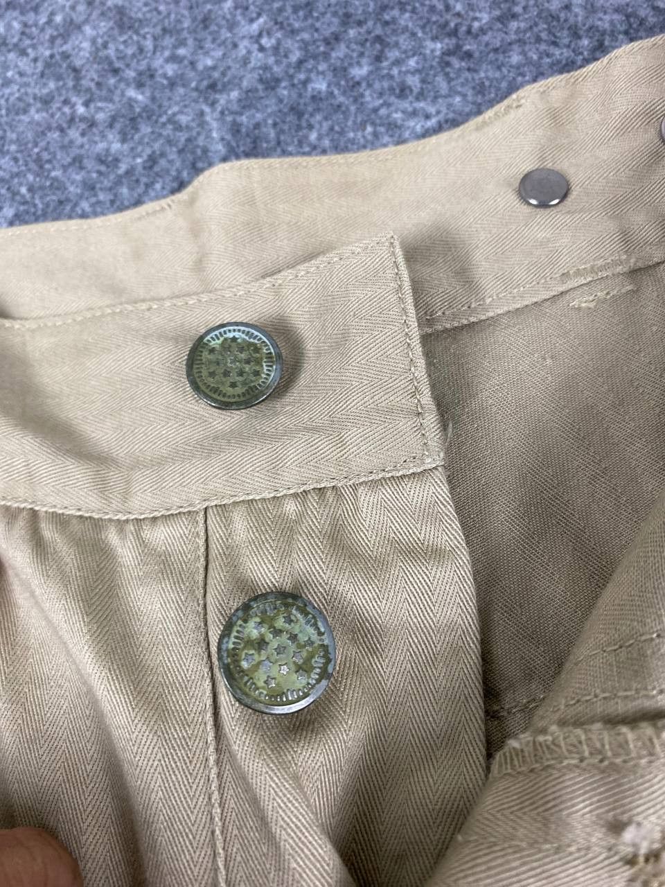 Vintage vintage us army thirteen star herringbone pants Size US 28 / EU 44 - 10 Thumbnail