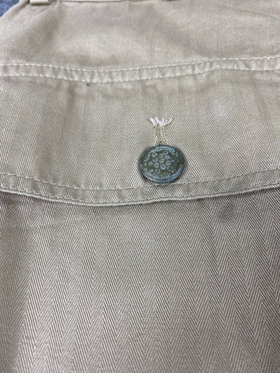 Vintage vintage us army thirteen star herringbone pants Size US 28 / EU 44 - 3 Thumbnail
