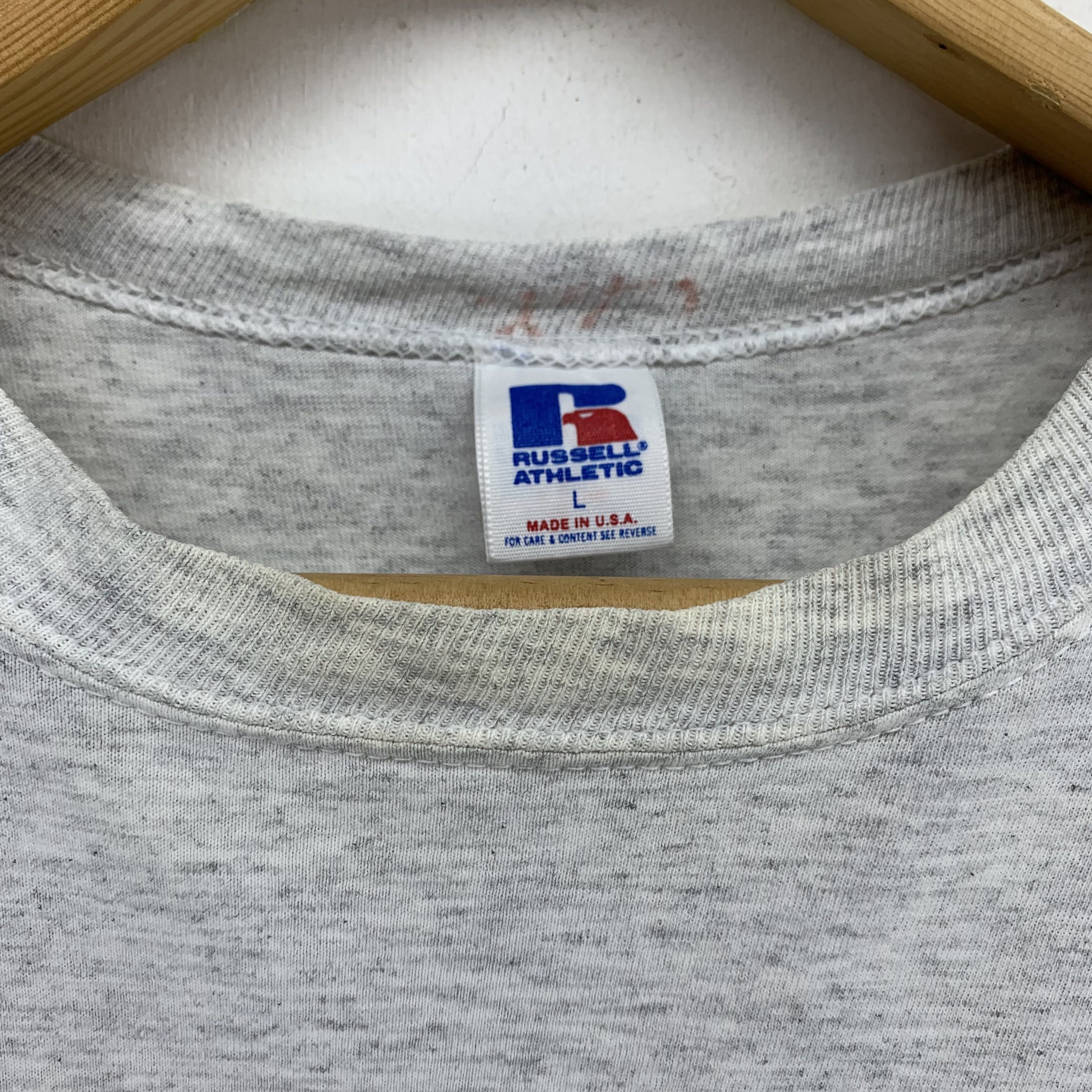 Russell Athletic Vintage Russell Plain T Shirt #3270-117 Size US L / EU 52-54 / 3 - 3 Thumbnail