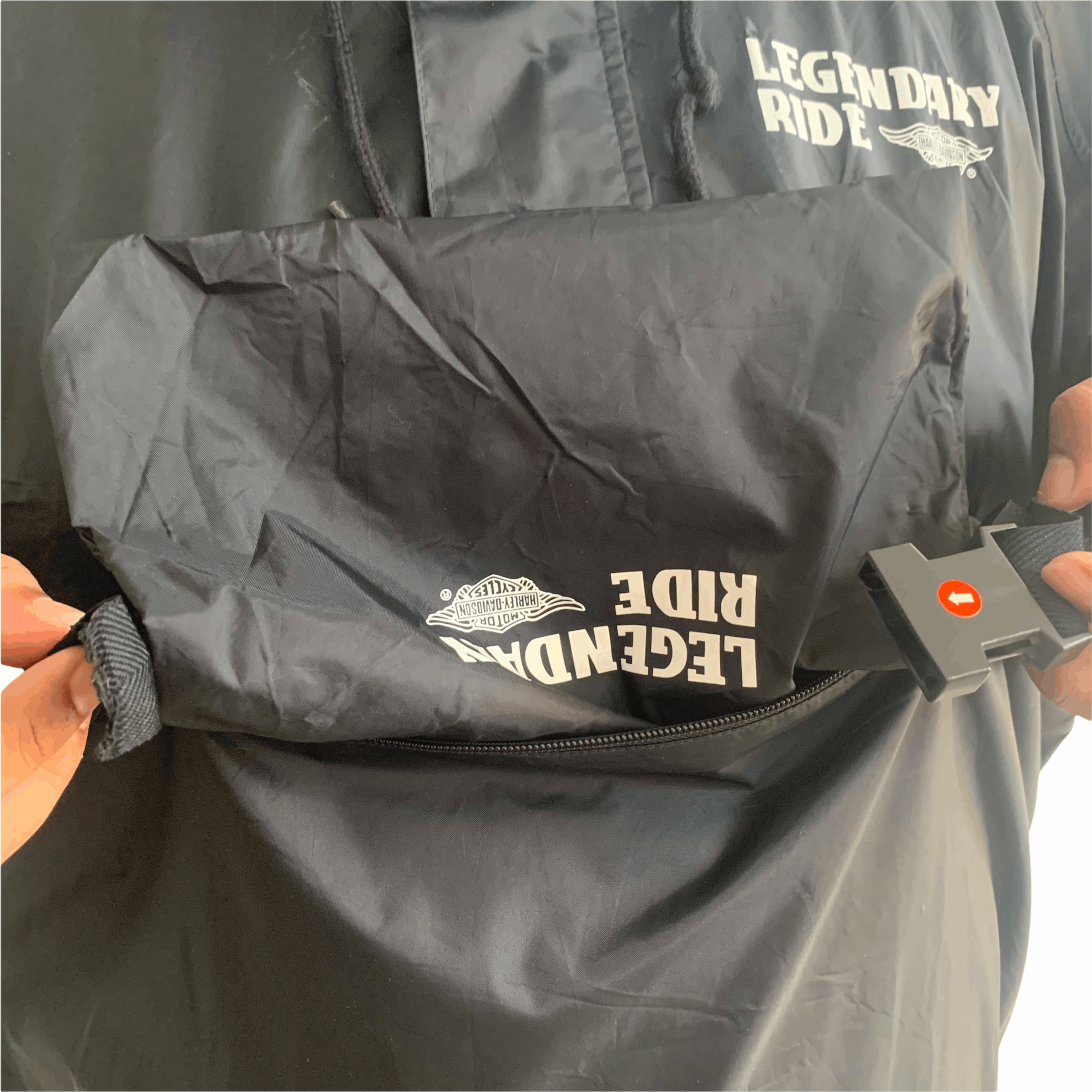 Harley Davidson Harley Davidson Rain Jacket / Bag #3294-118 Size US M / EU 48-50 / 2 - 7 Thumbnail