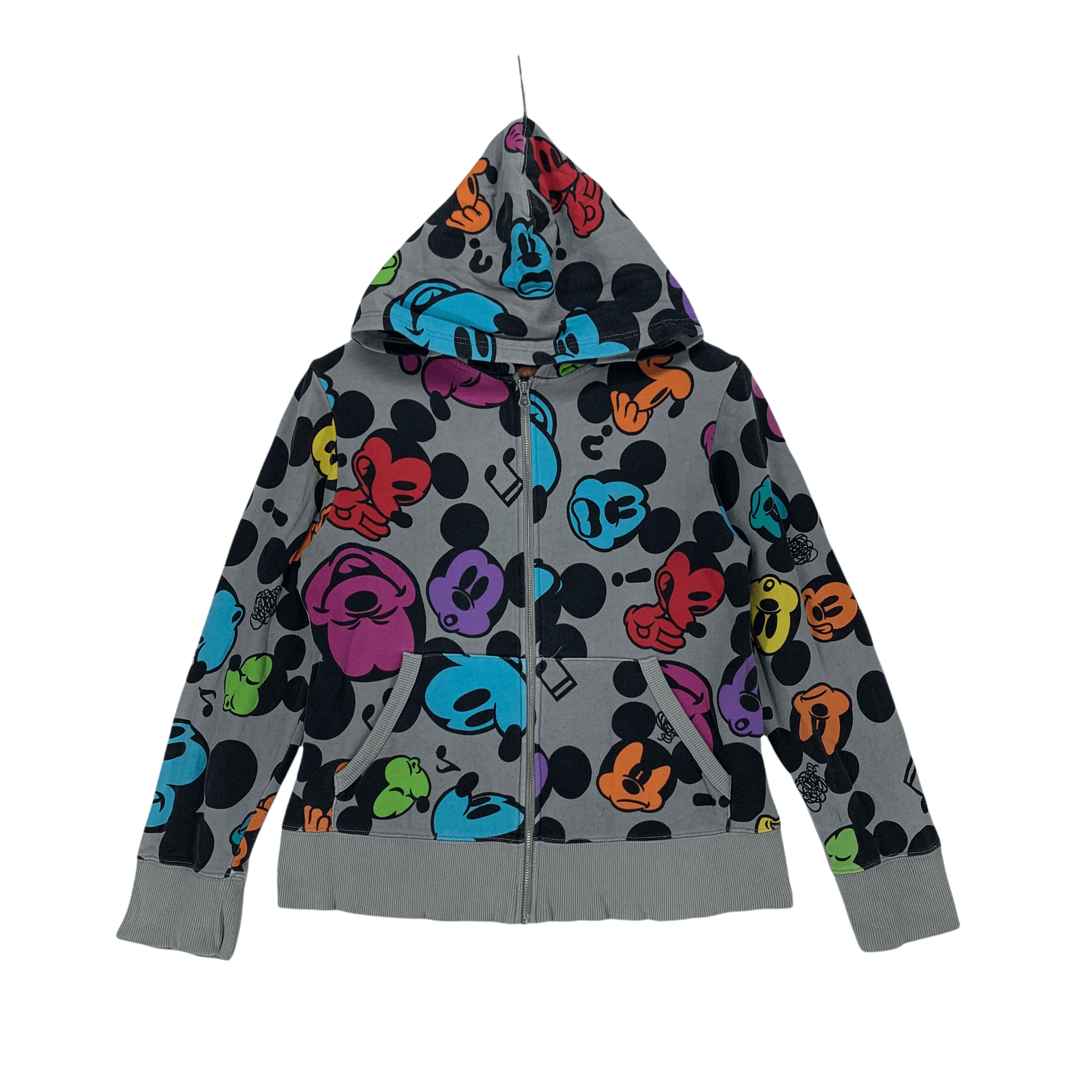Disney Tokyo Disney Resort Mickey Mouse Fullprint Hoodies #3434-121 Size US S / EU 44-46 / 1 - 1 Thumbnail