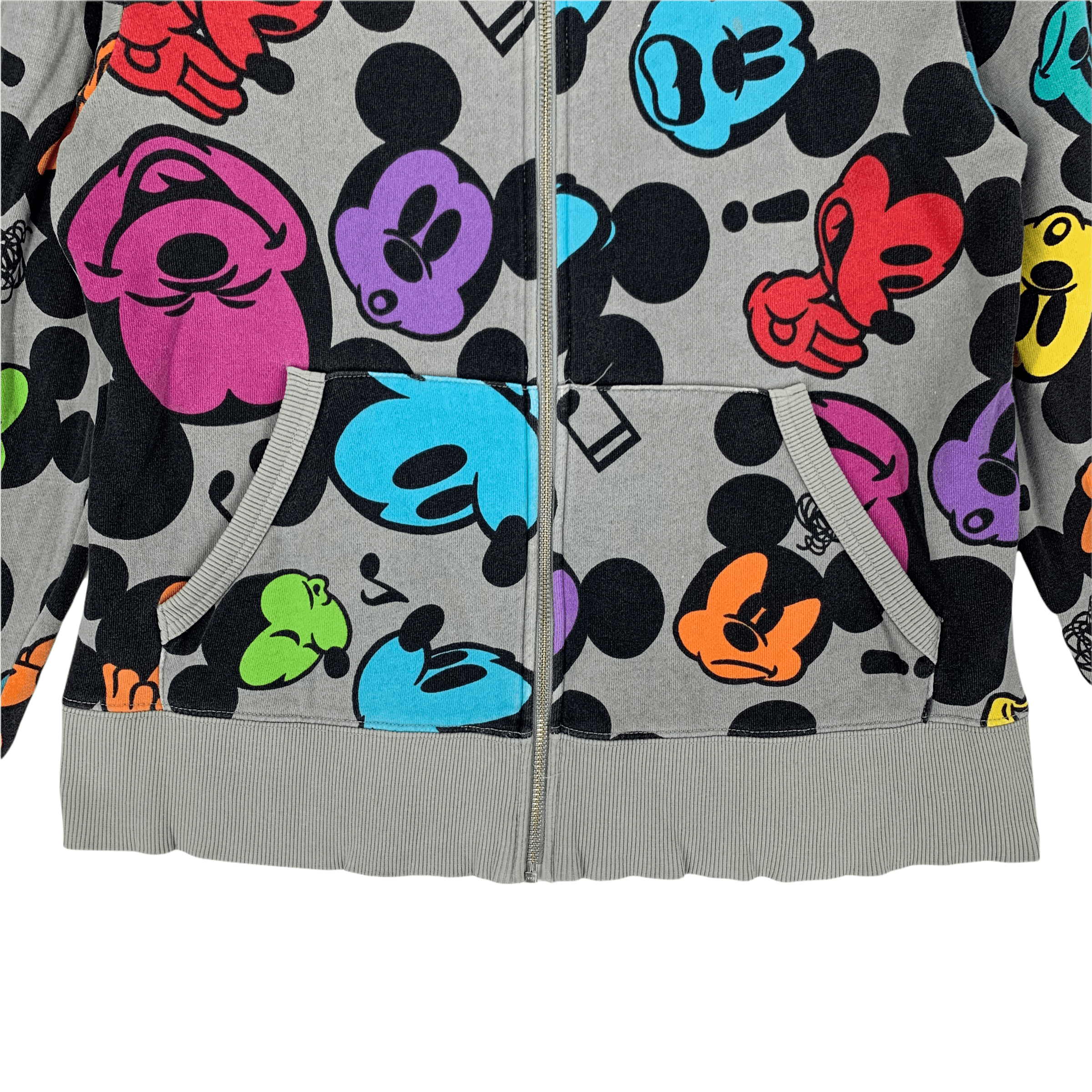 Disney Tokyo Disney Resort Mickey Mouse Fullprint Hoodies #3434-121 Size US S / EU 44-46 / 1 - 3 Thumbnail