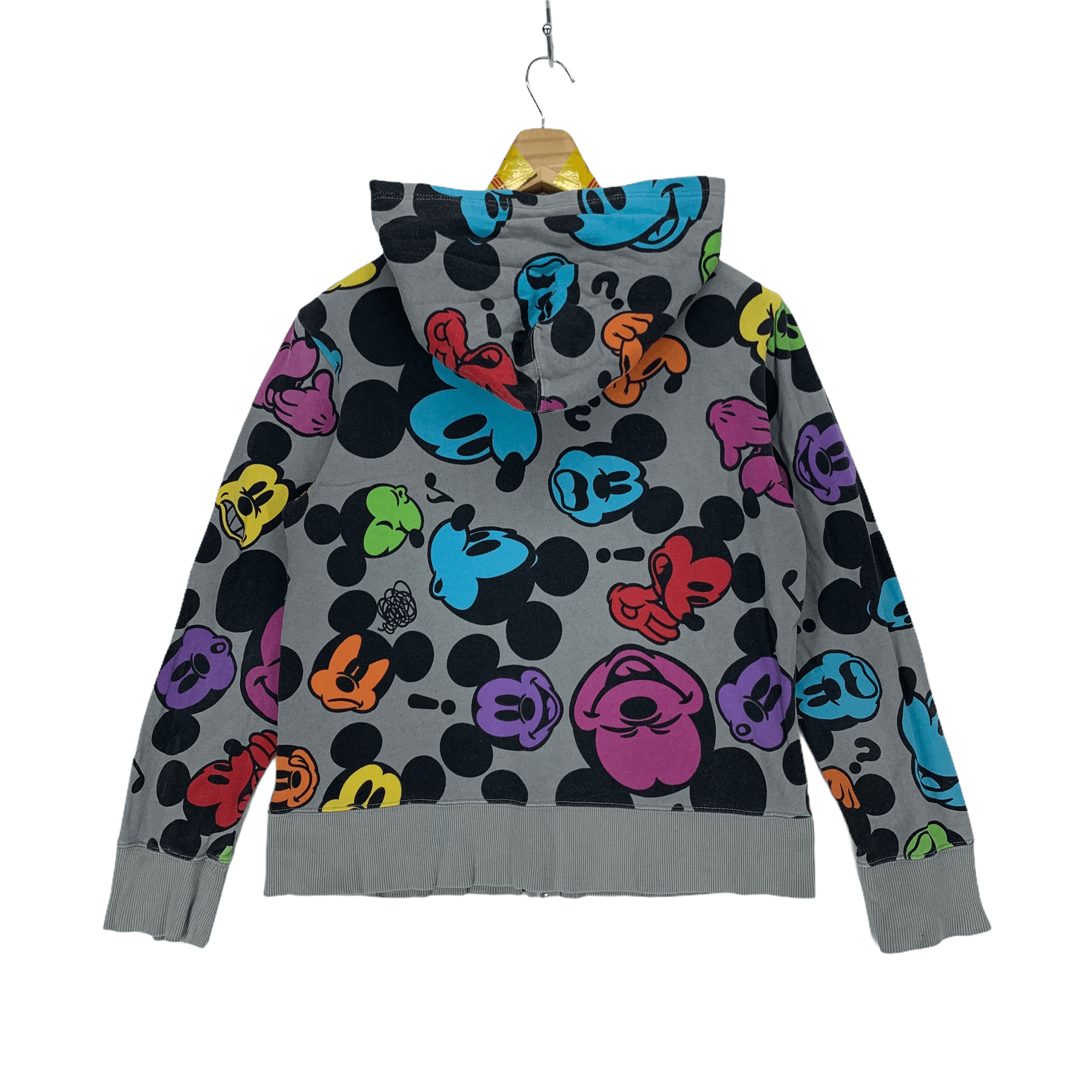 Disney Tokyo Disney Resort Mickey Mouse Fullprint Hoodies #3434-121 Size US S / EU 44-46 / 1 - 7 Thumbnail