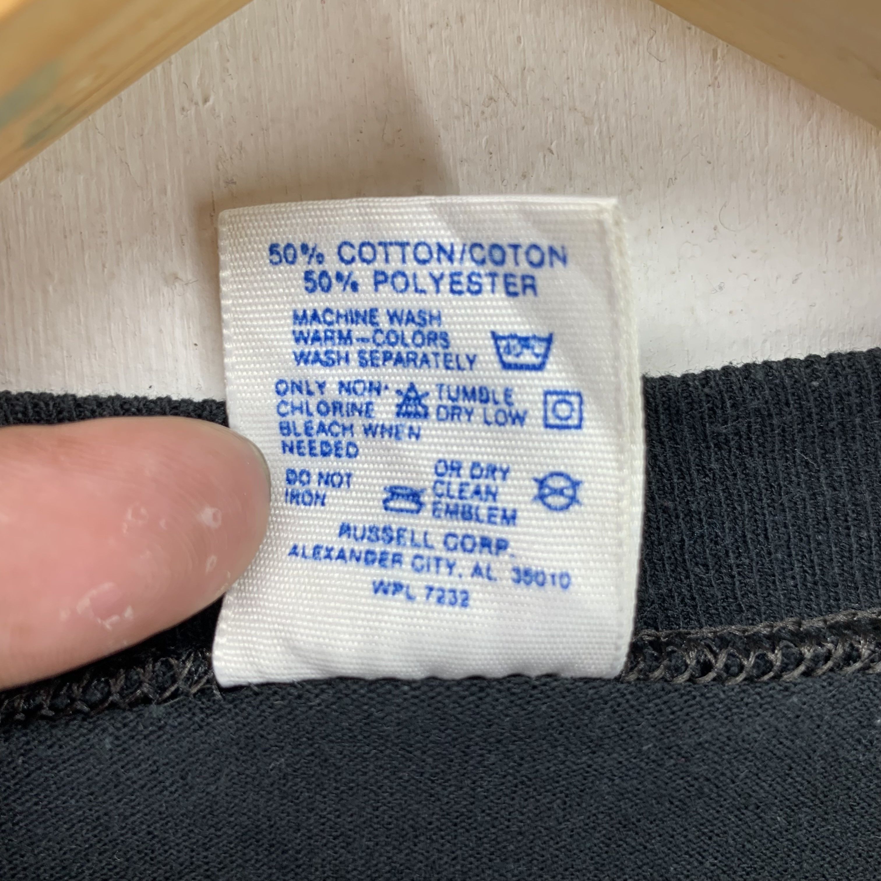 Jerzees Vintage Barbigon Tees #3426-121 Size US L / EU 52-54 / 3 - 8 Thumbnail