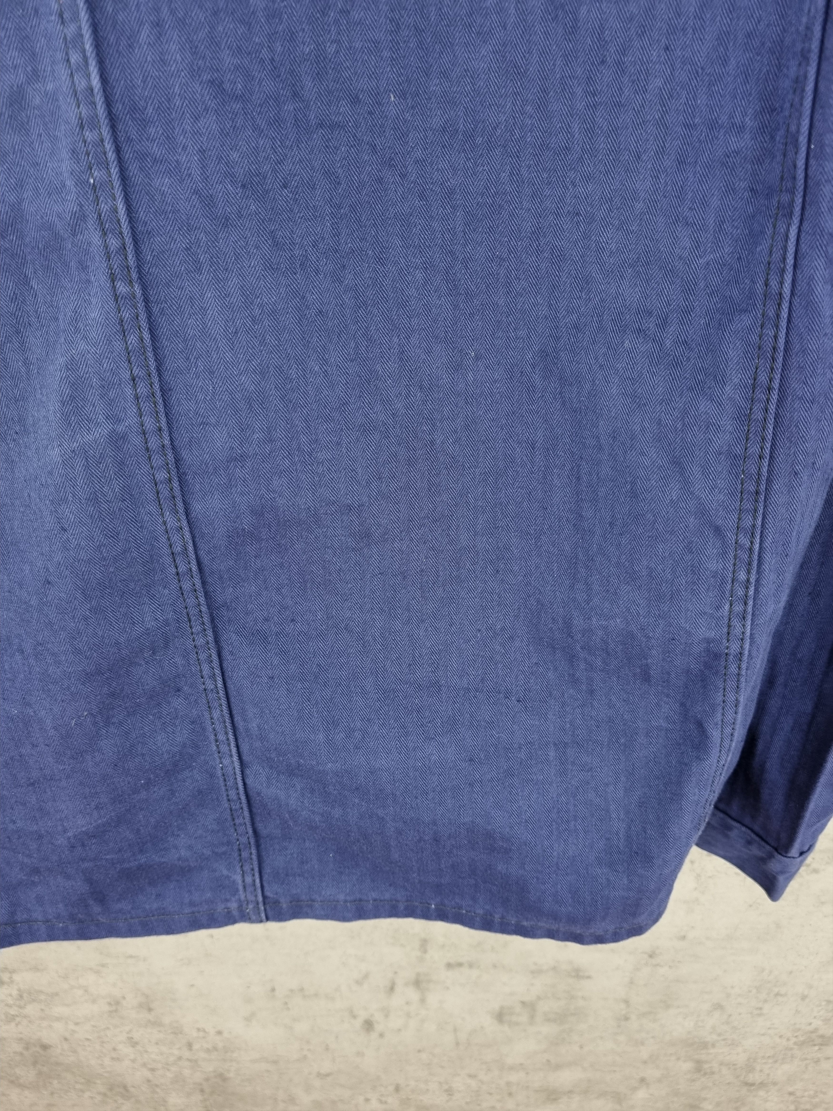 Le Laboureur × Vetra 70s Sanfor Worker Faded French Chore Light Jacket Size US M / EU 48-50 / 2 - 7 Thumbnail
