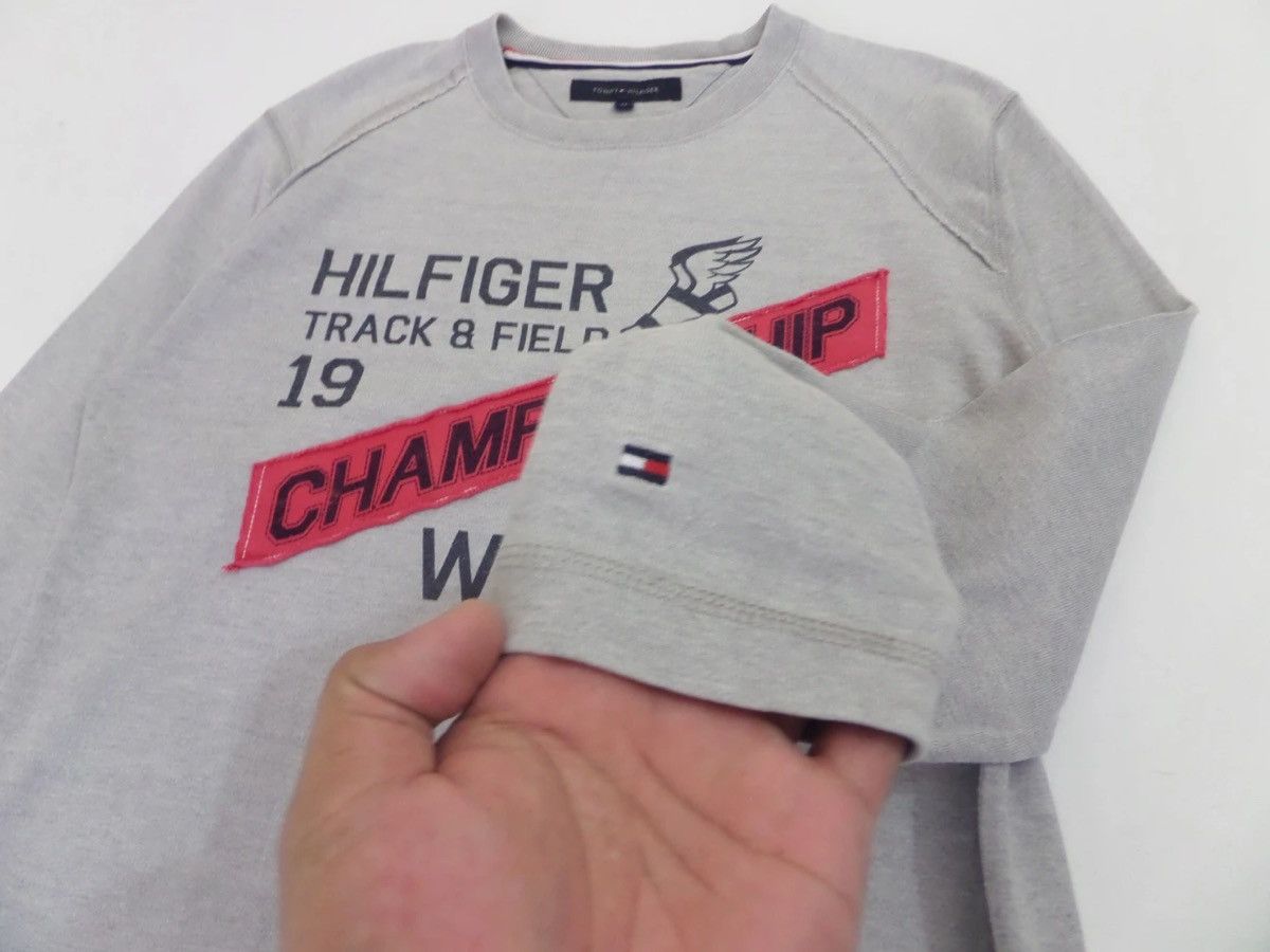 Tommy Hilfiger × Vintage Vintage tommy hilfiger long sleeve tshirt big logo Size US M / EU 48-50 / 2 - 4 Thumbnail