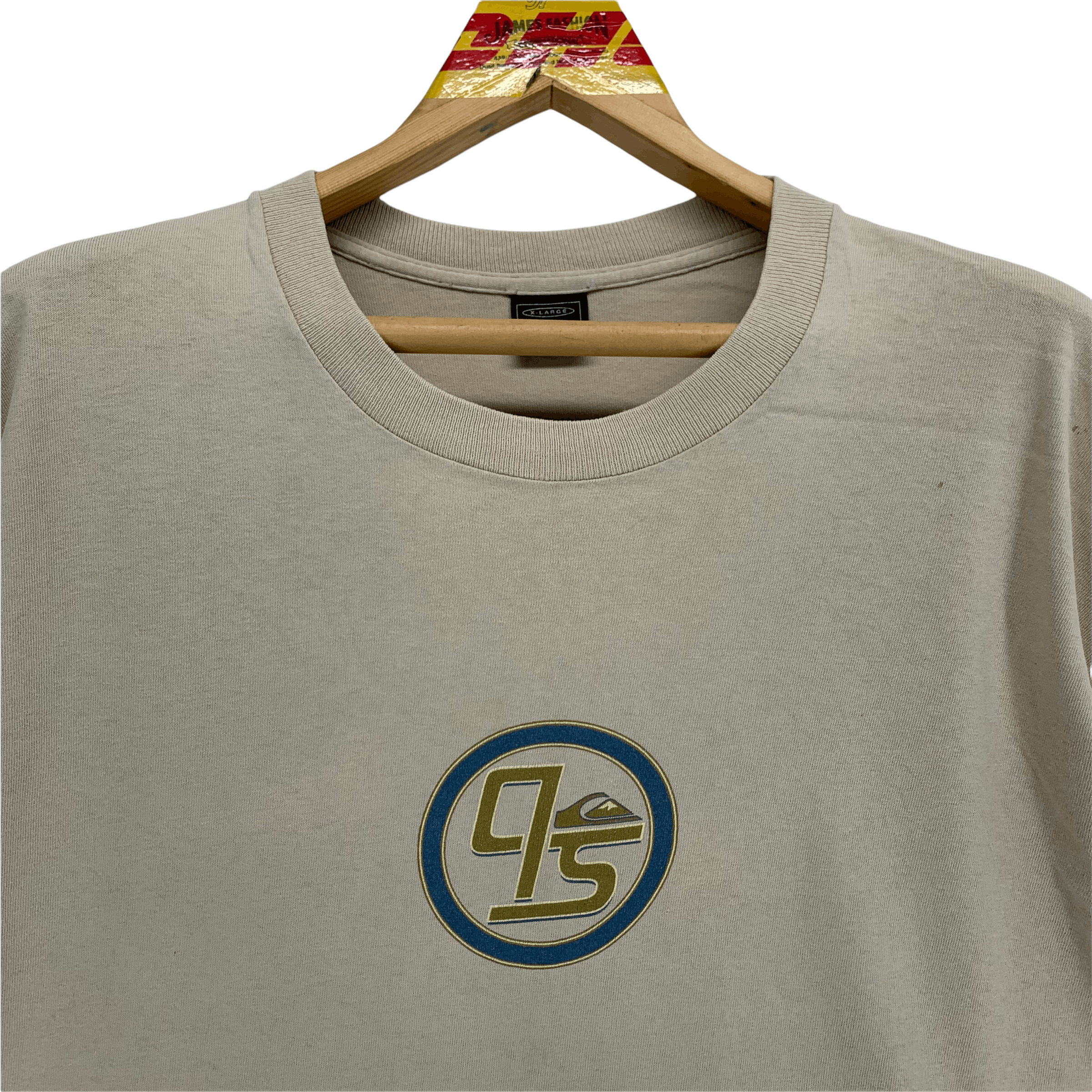 Quiksilver RARE🔥 Quiksilver Centre Logo Tees #3420-121 Size US XL / EU 56 / 4 - 2 Thumbnail