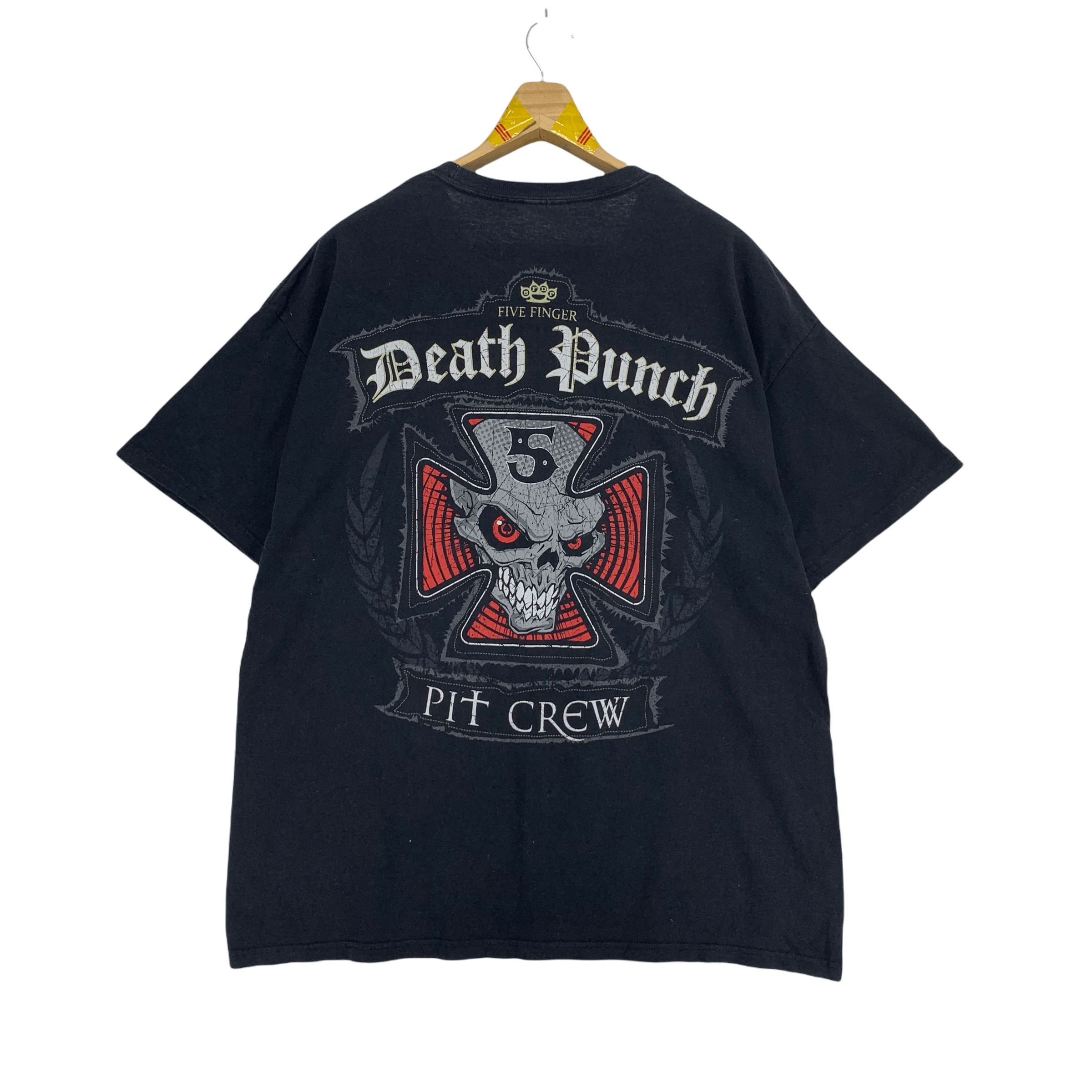 Hanes Five Finger Death Punch 5FDP FFDP Band Tee #3407-121 Size US XL / EU 56 / 4 - 3 Thumbnail