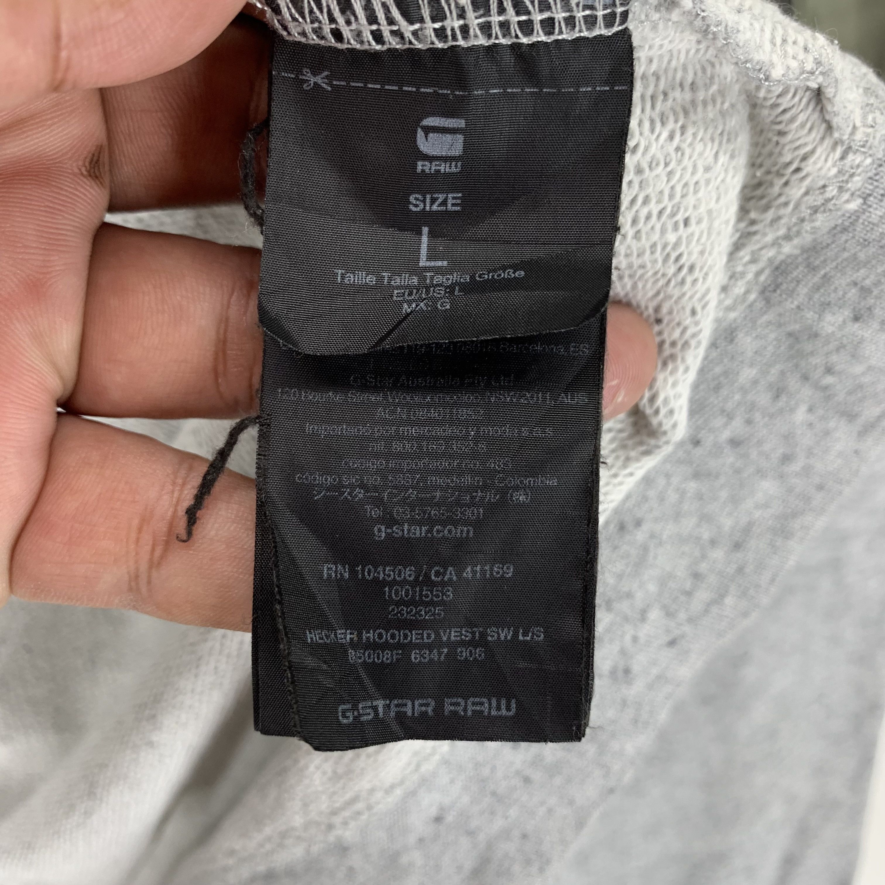 G-Star G Star Raw Zipper Hoodies #3440-122 Size US L / EU 52-54 / 3 - 7 Thumbnail