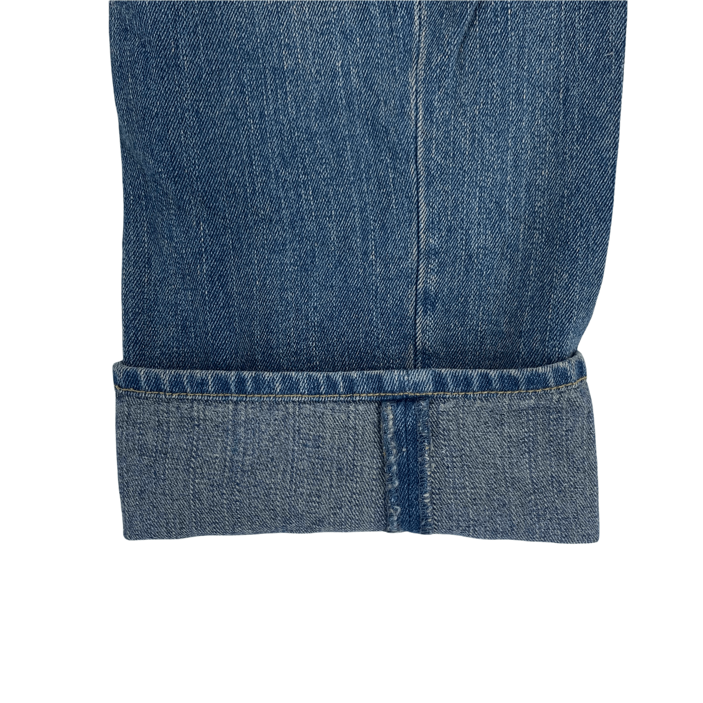 Japanese Brand Tesoro Mio Alcatrazz Big Logo Denim Pants W36 #3461-123 Size US 36 / EU 52 - 5 Thumbnail
