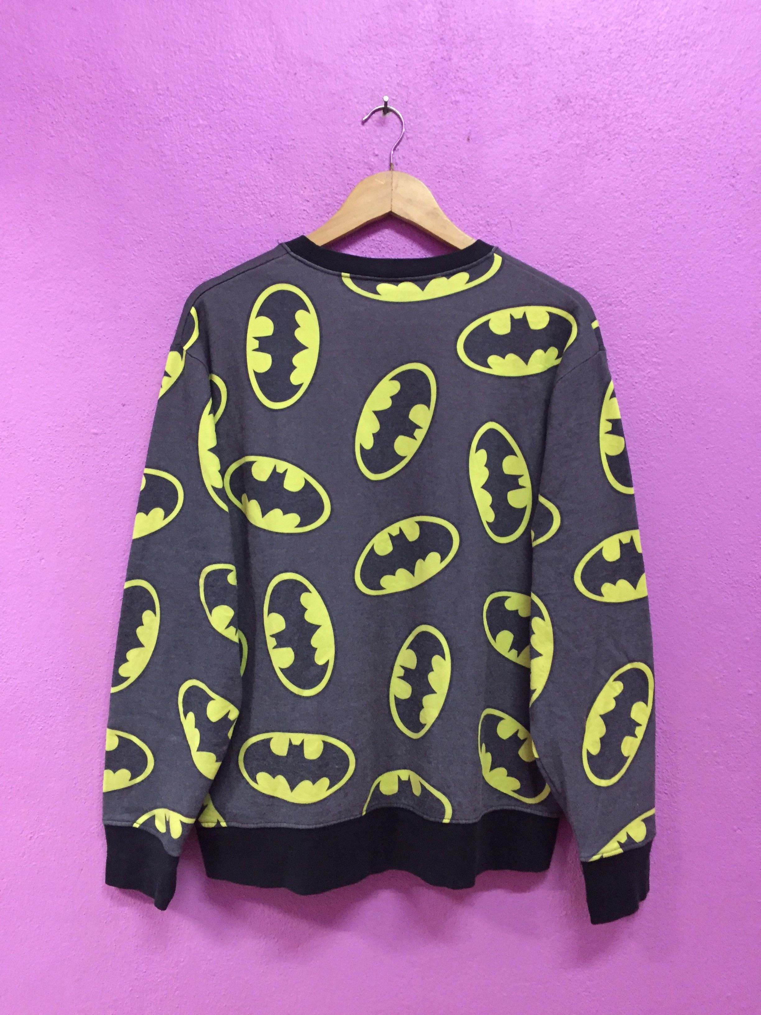 DC Comics Vintage 90’s Batman Fullprints Sweatshirts Size US L / EU 52-54 / 3 - 2 Thumbnail
