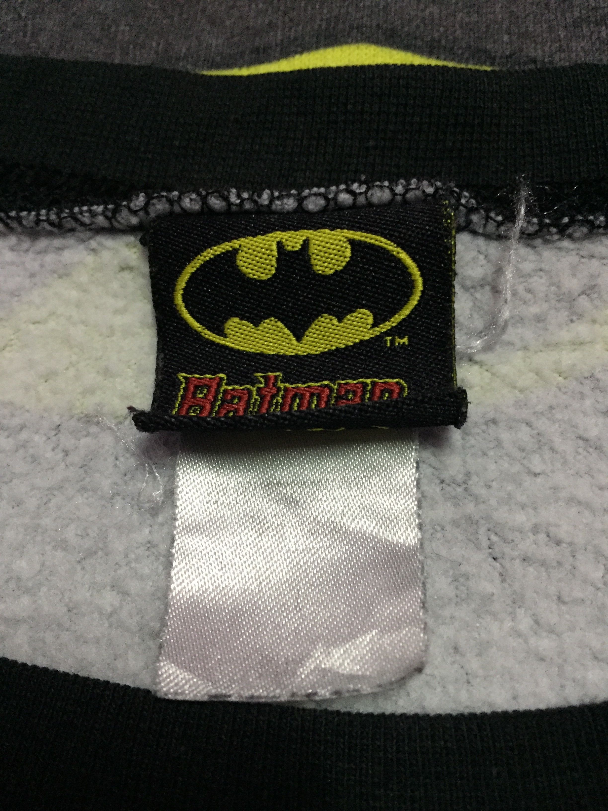 DC Comics Vintage 90’s Batman Fullprints Sweatshirts Size US L / EU 52-54 / 3 - 4 Thumbnail