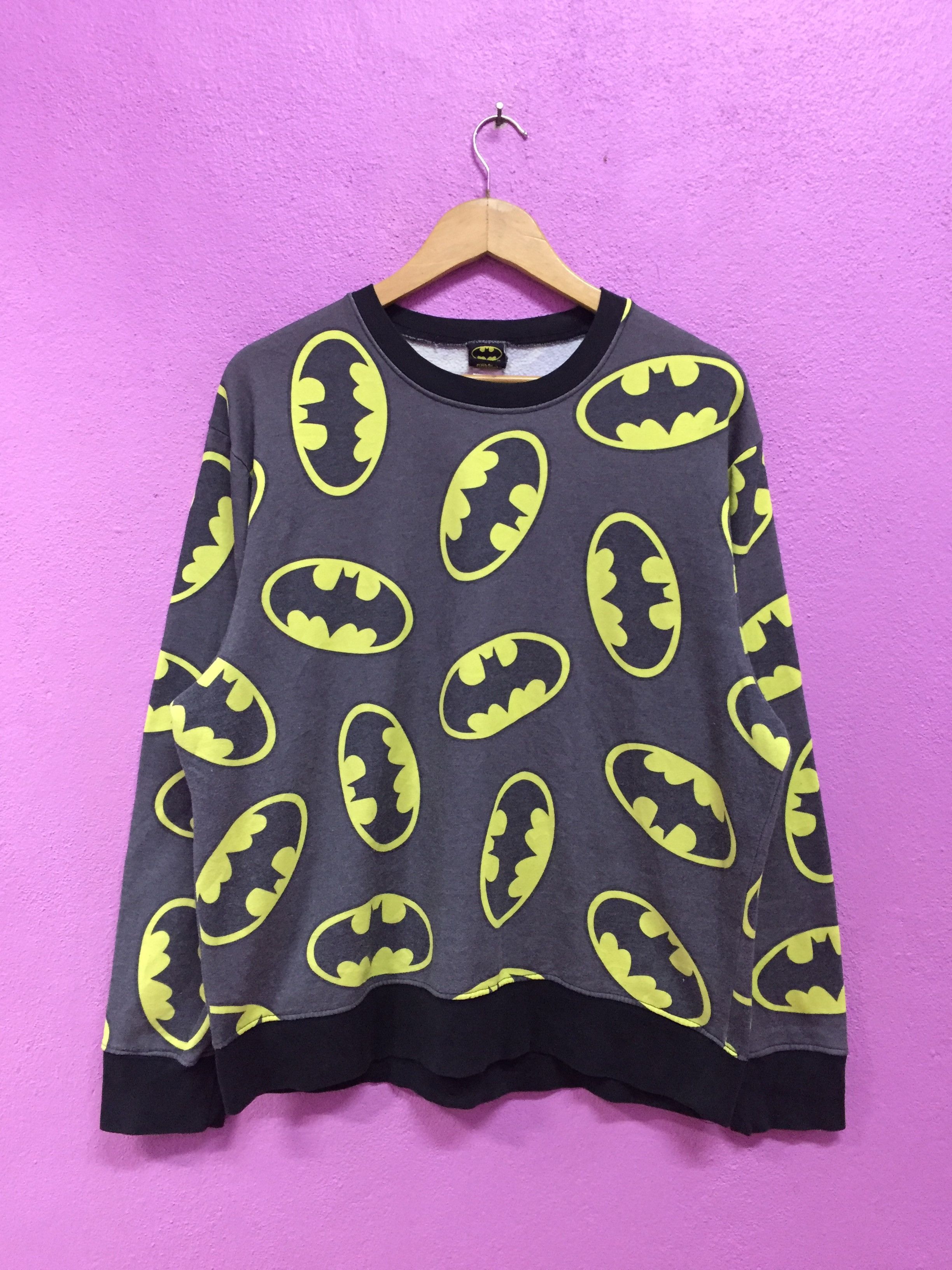 DC Comics Vintage 90’s Batman Fullprints Sweatshirts Size US L / EU 52-54 / 3 - 1 Thumbnail