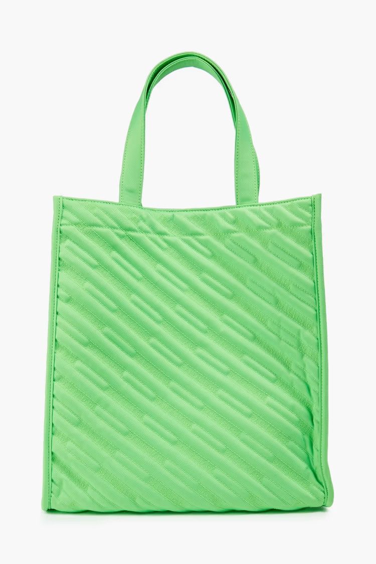 Balenciaga Balenciaga NWT Green Embroidered Shopper Tote Bag Kim K Size ONE SIZE - 2 Thumbnail