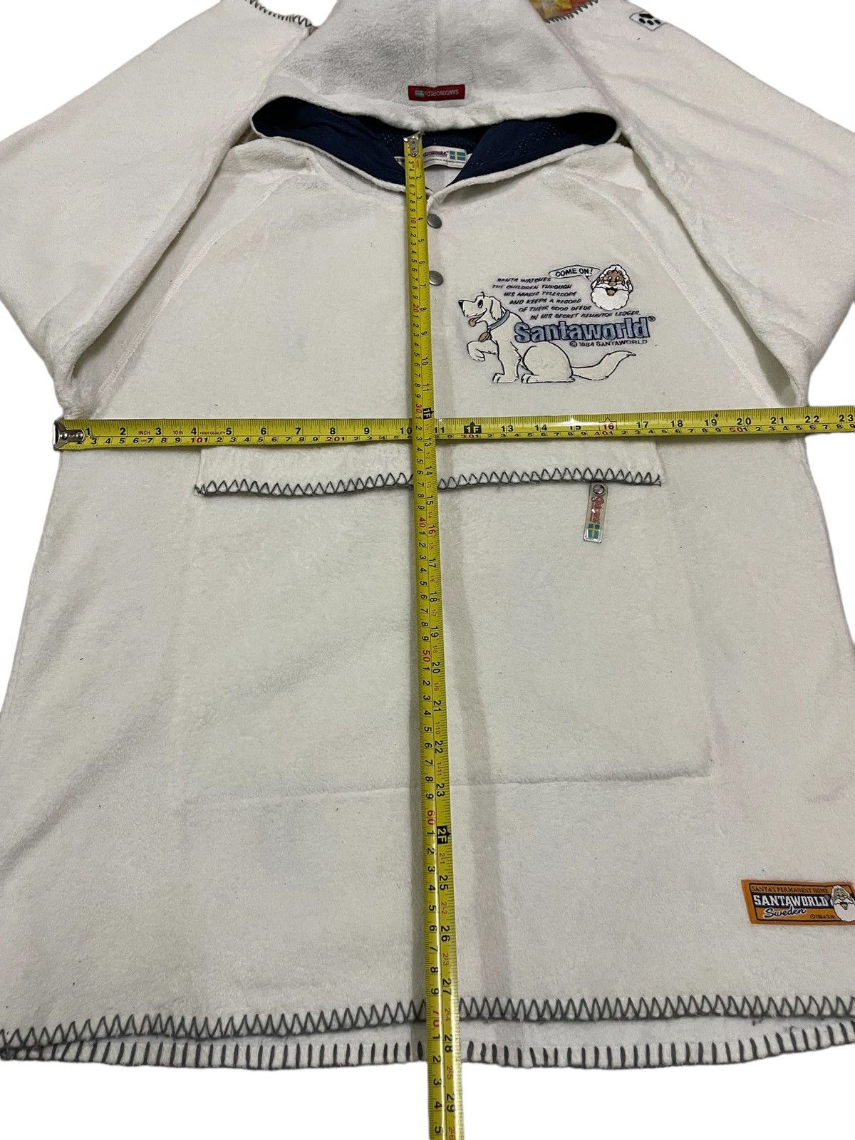 Hypebeast Santaworld Winter Streetstyle Embroidery Loose Fleece Hoodie Size US M / EU 48-50 / 2 - 13 Thumbnail