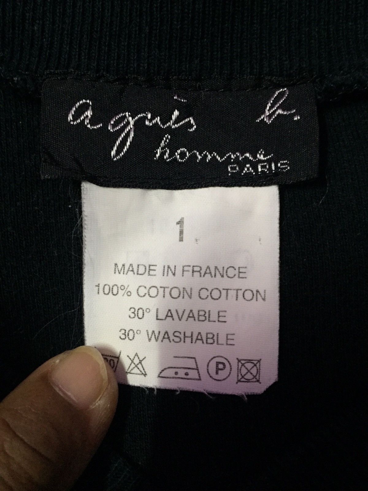 agnes b. Agnes B. Homme Paris Sweatshirts Size US M / EU 48-50 / 2 - 4 Thumbnail