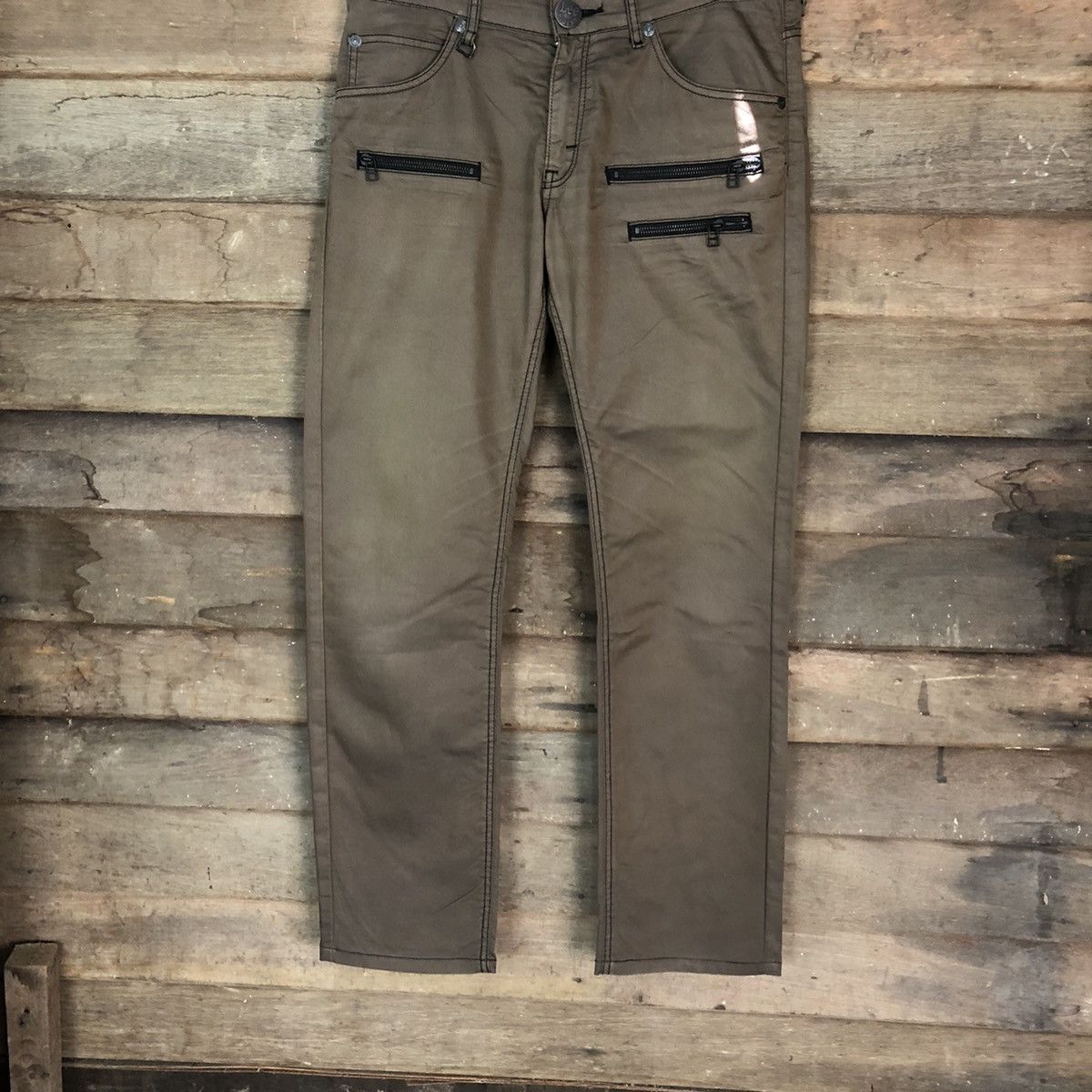 DLL Lee Brown Cargo utility Multipocket Pants #1508