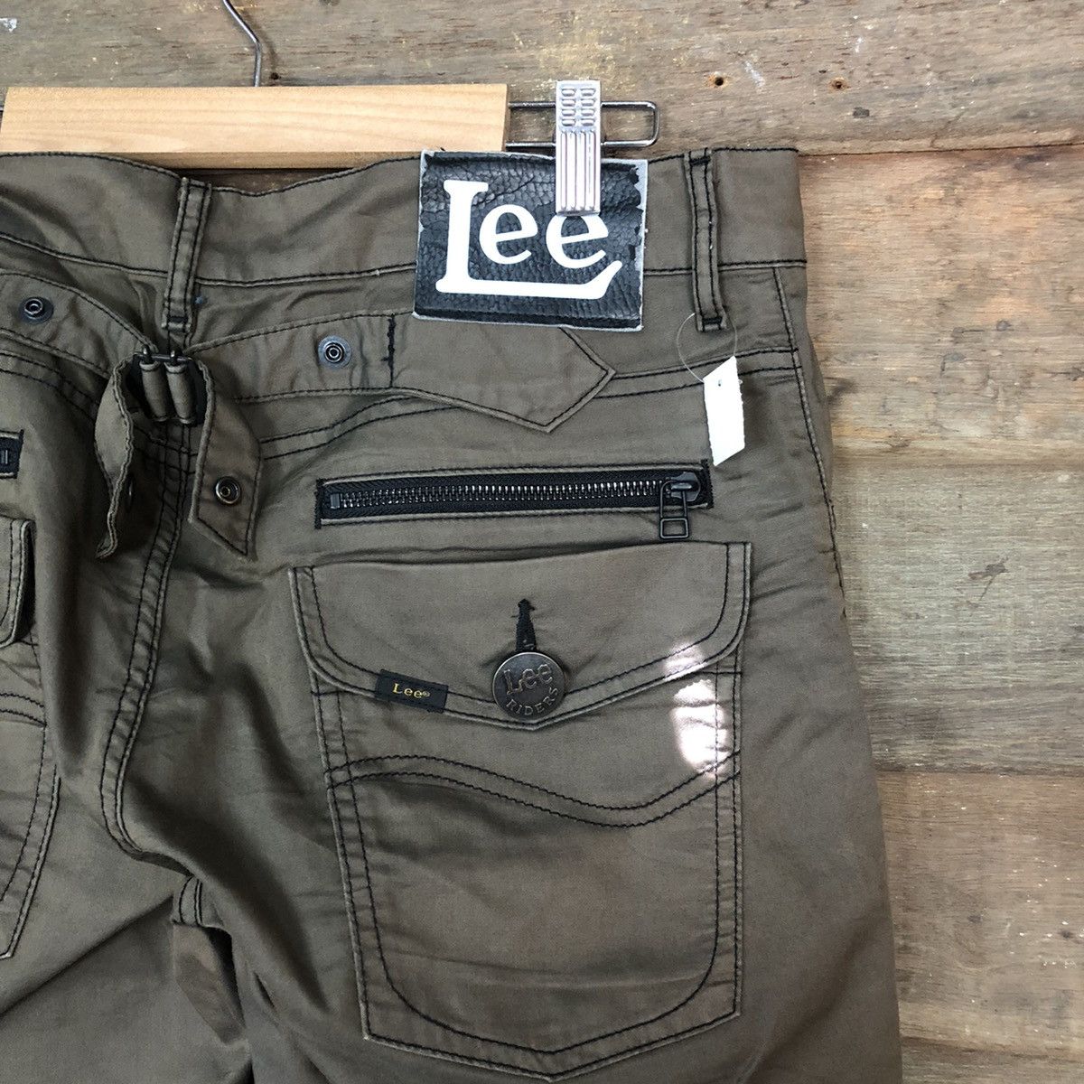 DLL Lee Brown Cargo utility Multipocket Pants #1508
