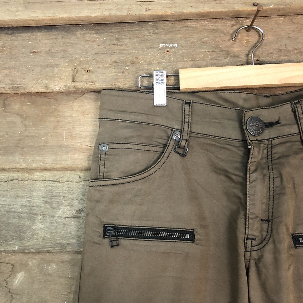 DLL Lee Brown Cargo utility Multipocket Pants #1508
