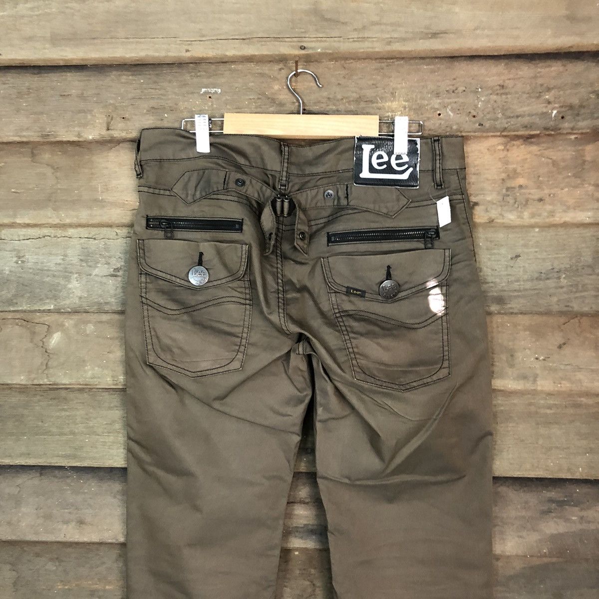 DLL Lee Brown Cargo utility Multipocket Pants #1508