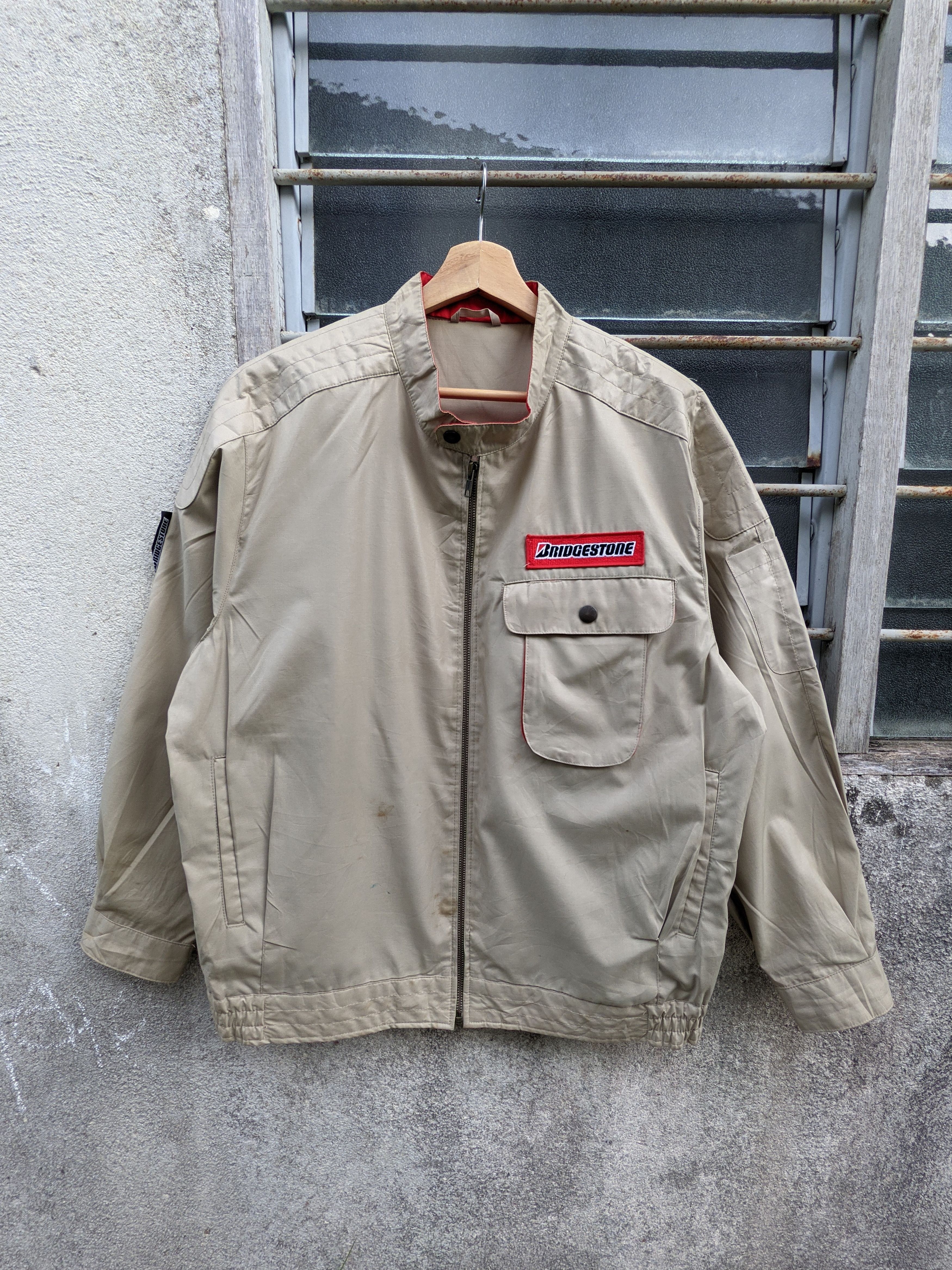 Japanese Brand × Sports Specialties ⚡️Steals⚡️ Vintage Bridgestone Jacket Size US L / EU 52-54 / 3 - 5 Thumbnail