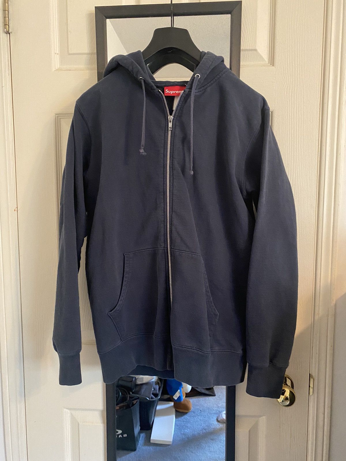 Supreme Old English Hood Detail Sweater | Grailed