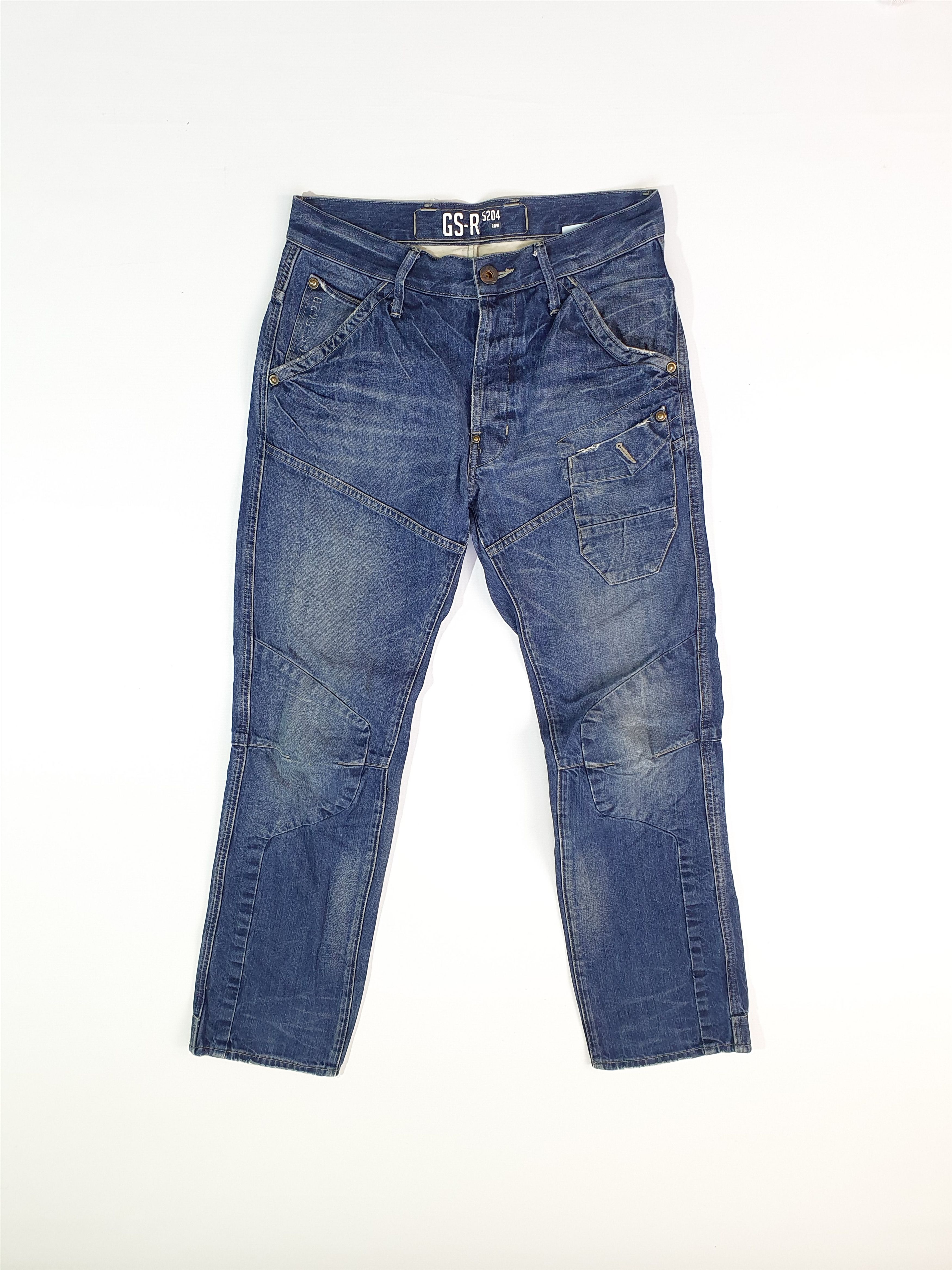 G-Star Vintage Rare GSTAR Biker Double Knee Jeans Size US 30 / EU 46 - 17 Thumbnail