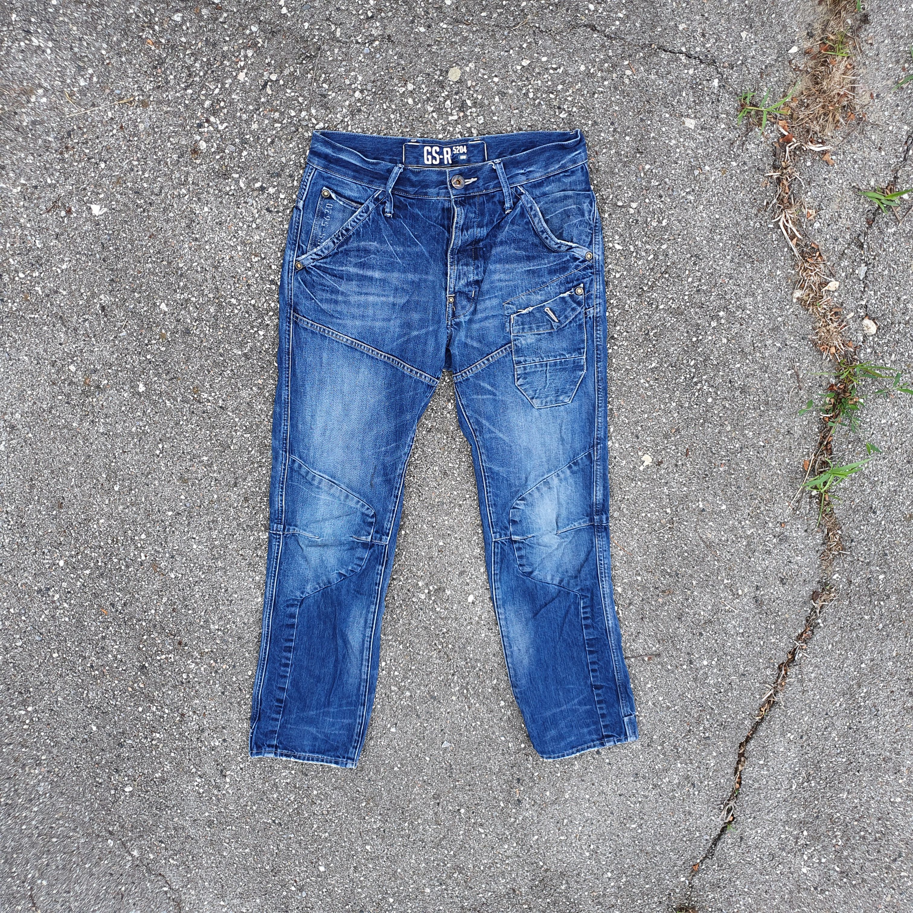 G-Star Vintage Rare GSTAR Biker Double Knee Jeans Size US 30 / EU 46 - 5 Thumbnail