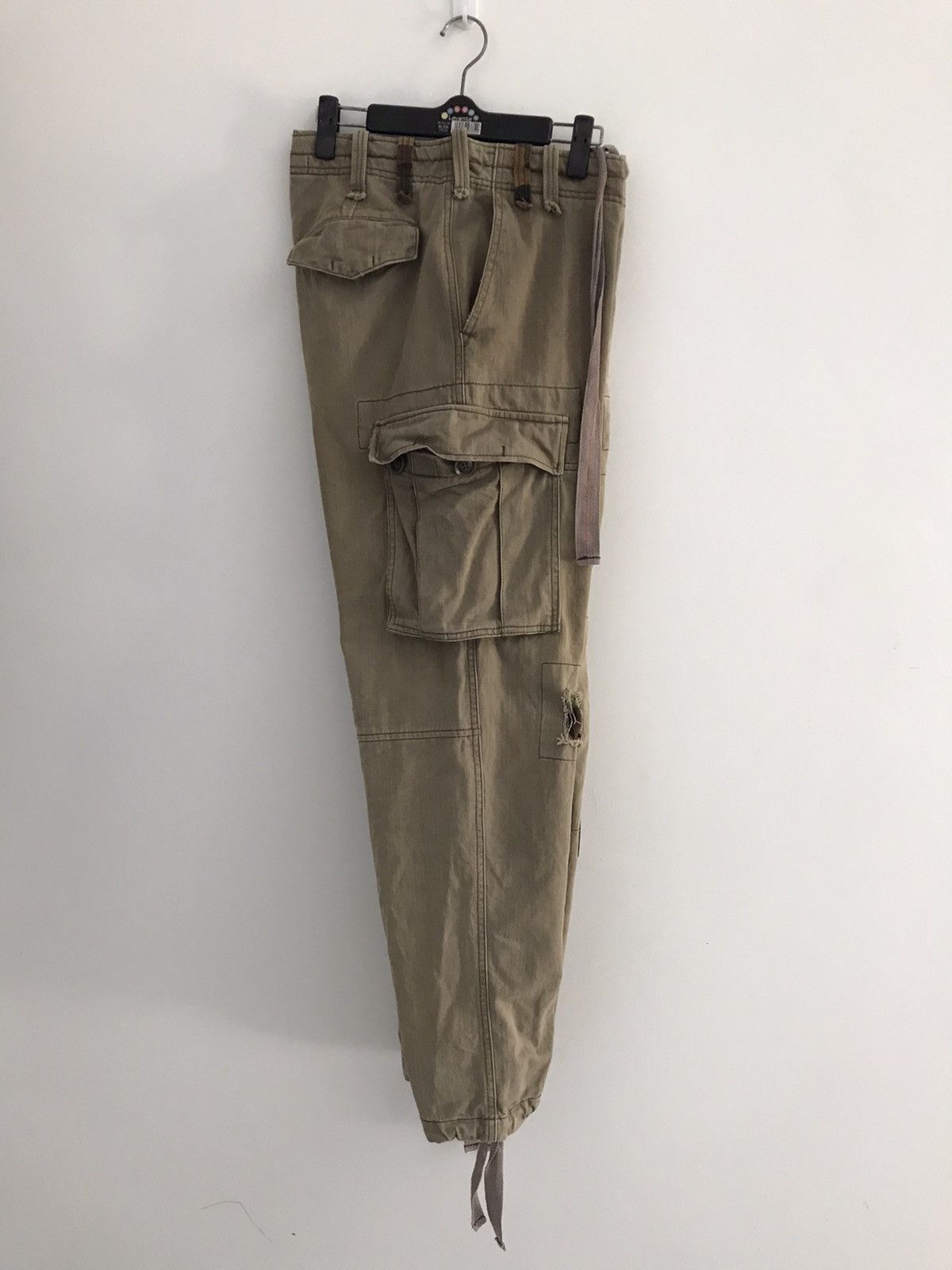 Japanese Brand Instic Japan Camo Patchwork Cargo Pants Size US 32 / EU 48 - 7 Thumbnail