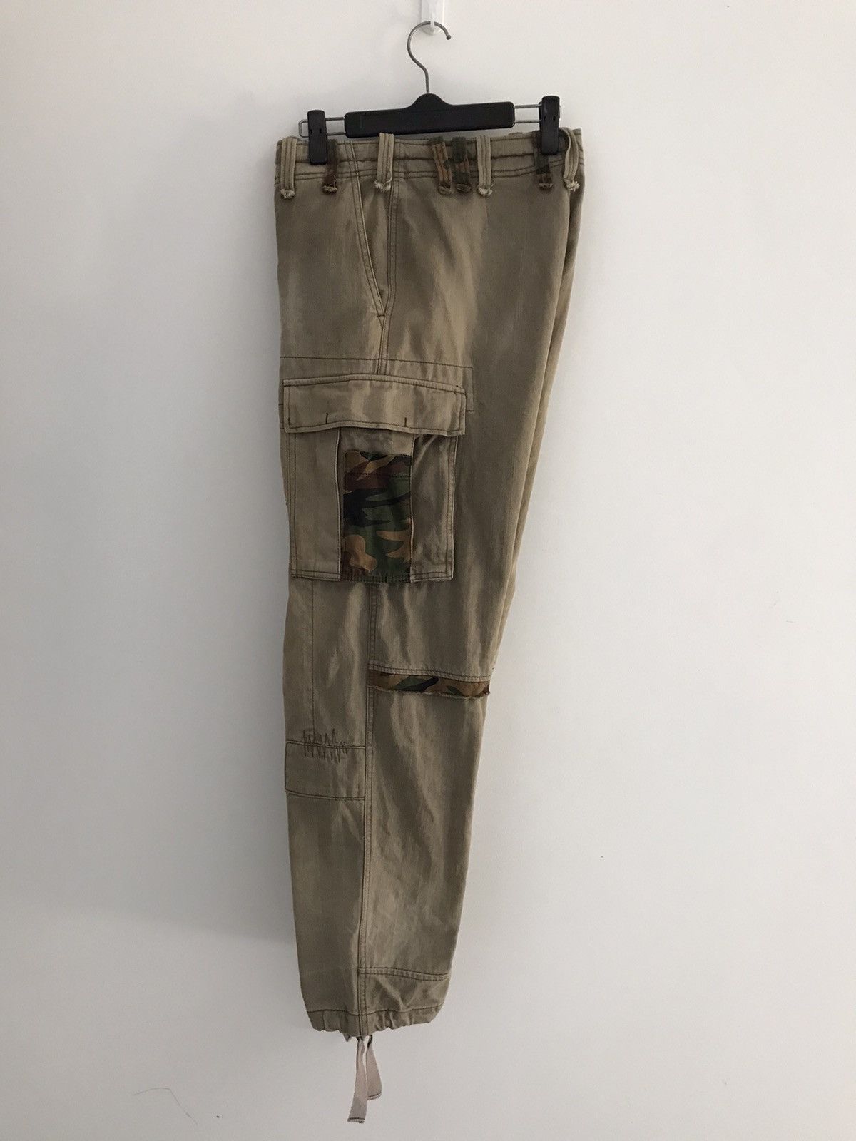 Japanese Brand Instic Japan Camo Patchwork Cargo Pants Size US 32 / EU 48 - 1 Thumbnail