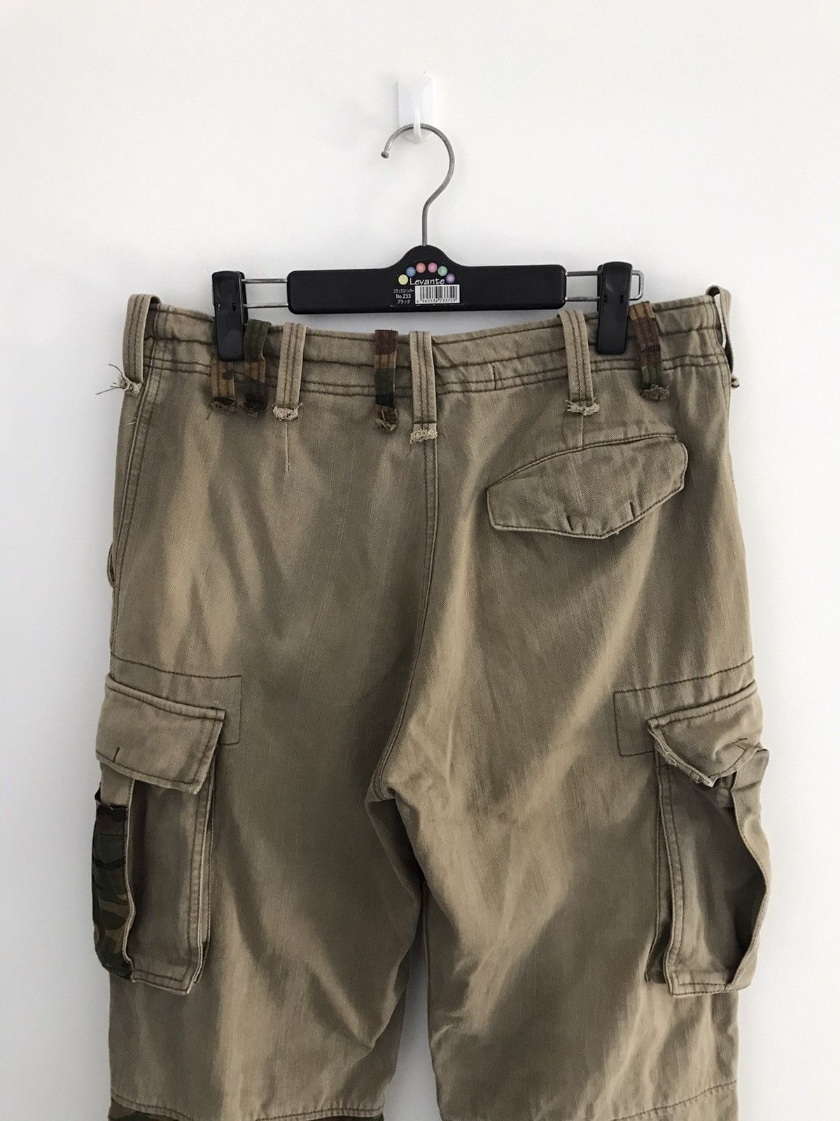 Japanese Brand Instic Japan Camo Patchwork Cargo Pants Size US 32 / EU 48 - 5 Thumbnail