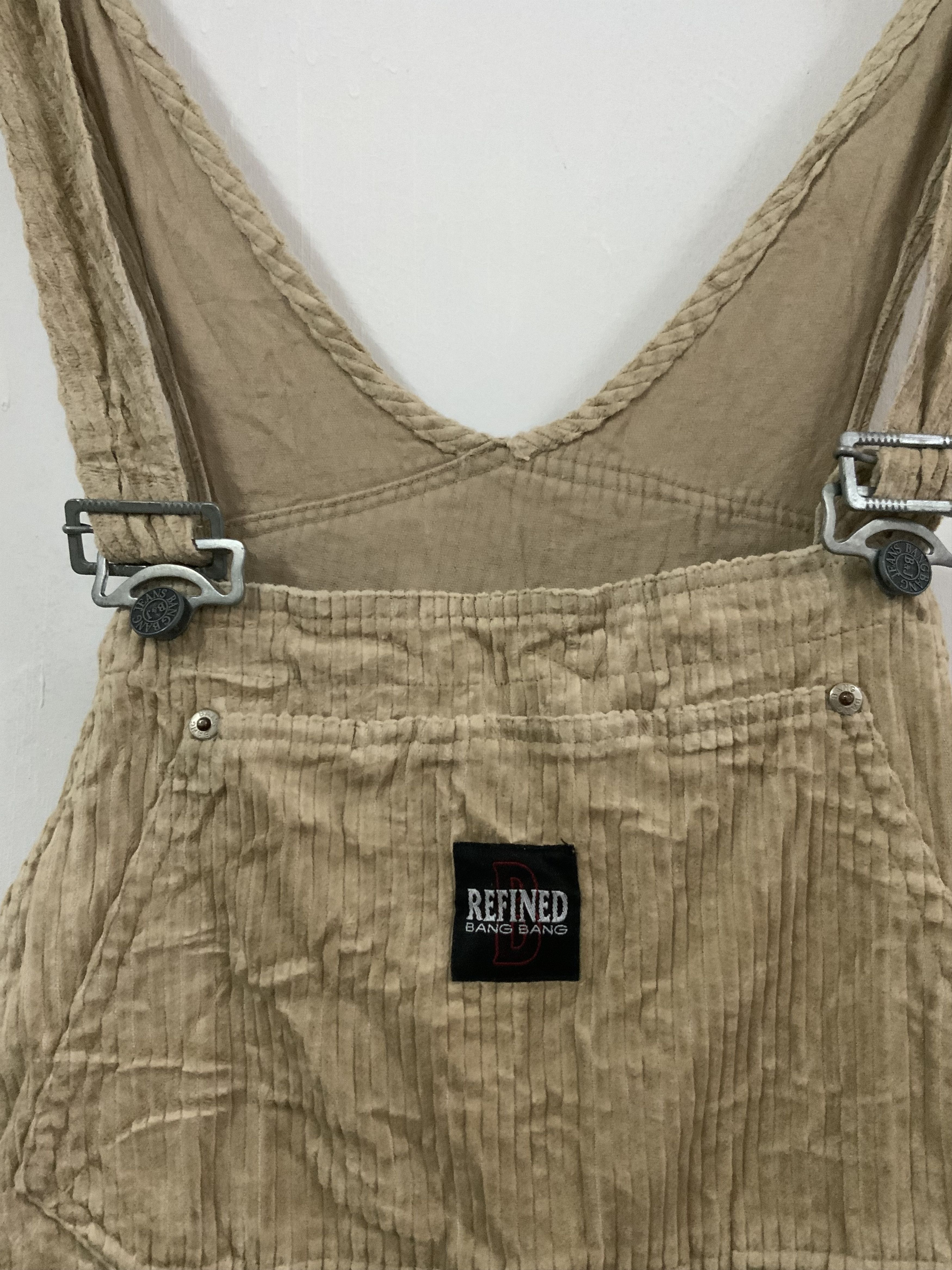 Japanese Brand Refined Bang Bang Corduroi Overall Size US 26 / EU 42 - 15 Thumbnail