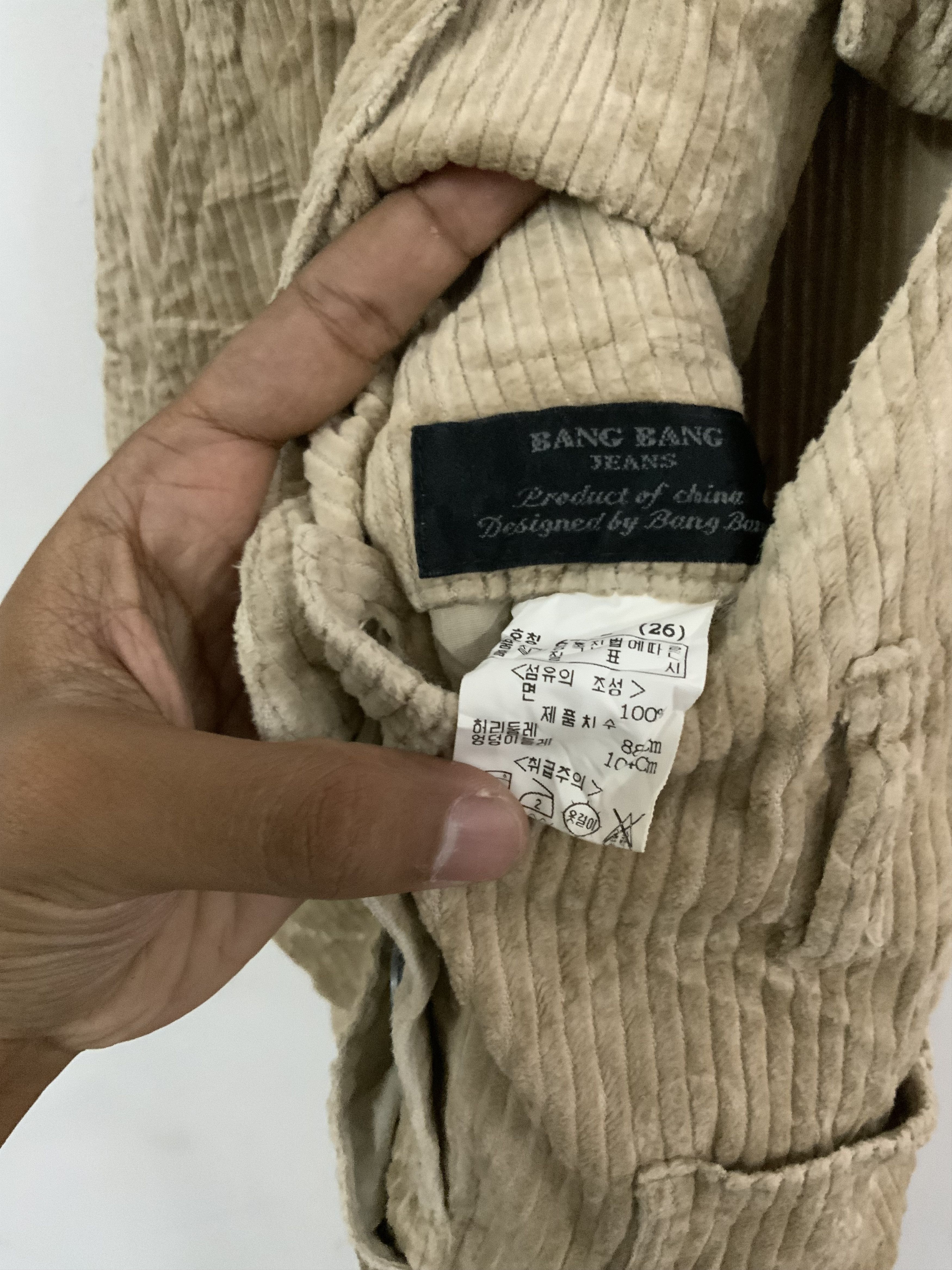 Japanese Brand Refined Bang Bang Corduroi Overall Size US 26 / EU 42 - 18 Thumbnail
