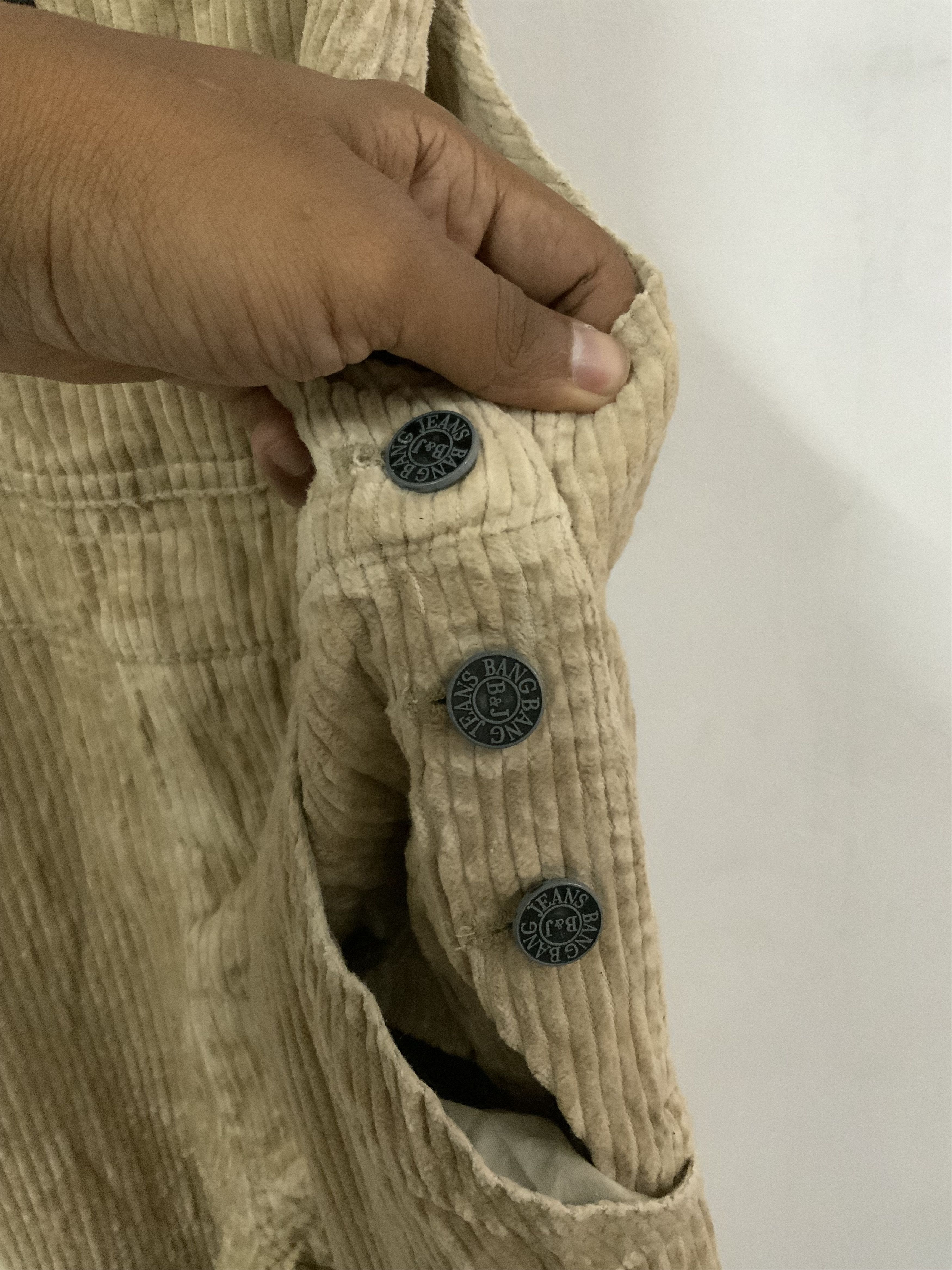 Japanese Brand Refined Bang Bang Corduroi Overall Size US 26 / EU 42 - 16 Thumbnail