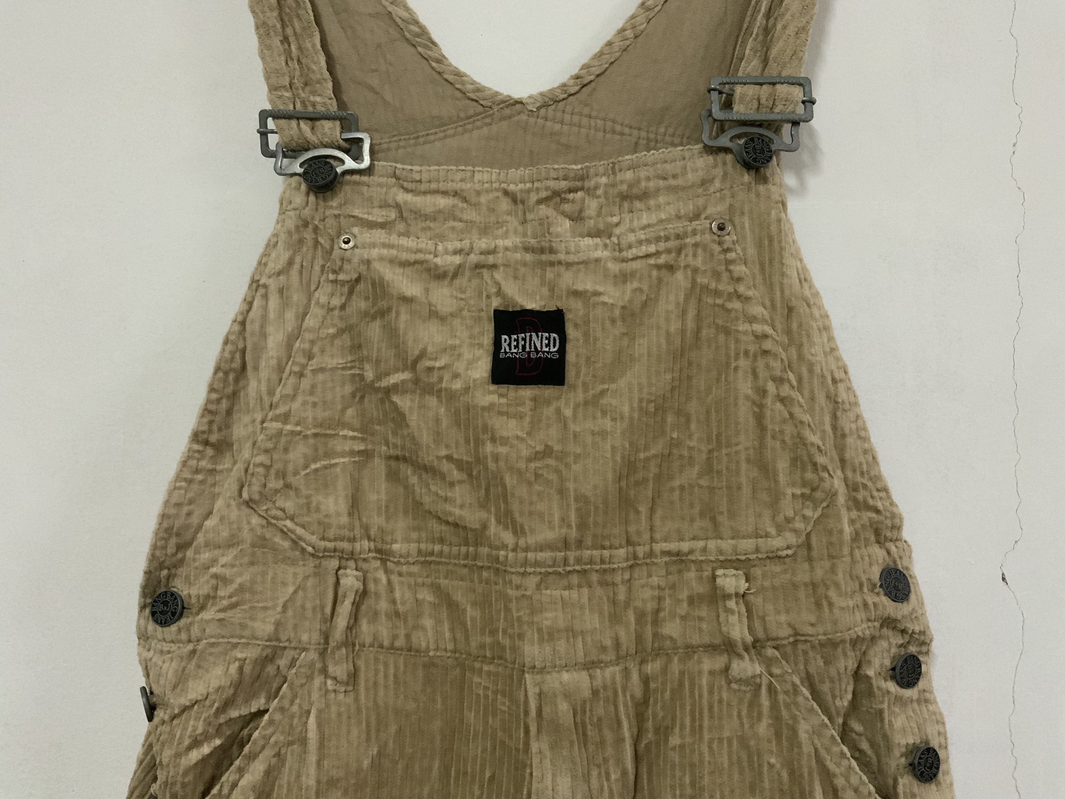 Japanese Brand Refined Bang Bang Corduroi Overall Size US 26 / EU 42 - 4 Thumbnail