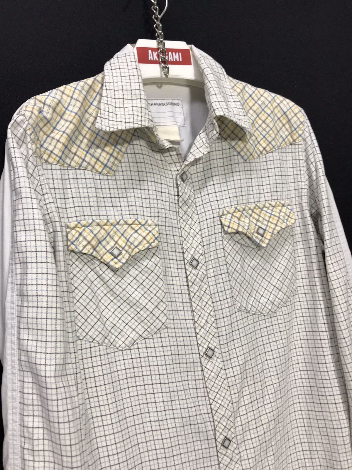 Maison MIHARA YASUHIRO Vtg Miharayasuhiro Hybrid Westerner Shirt 2🟩5 Size US M / EU 48-50 / 2 - 1 Thumbnail