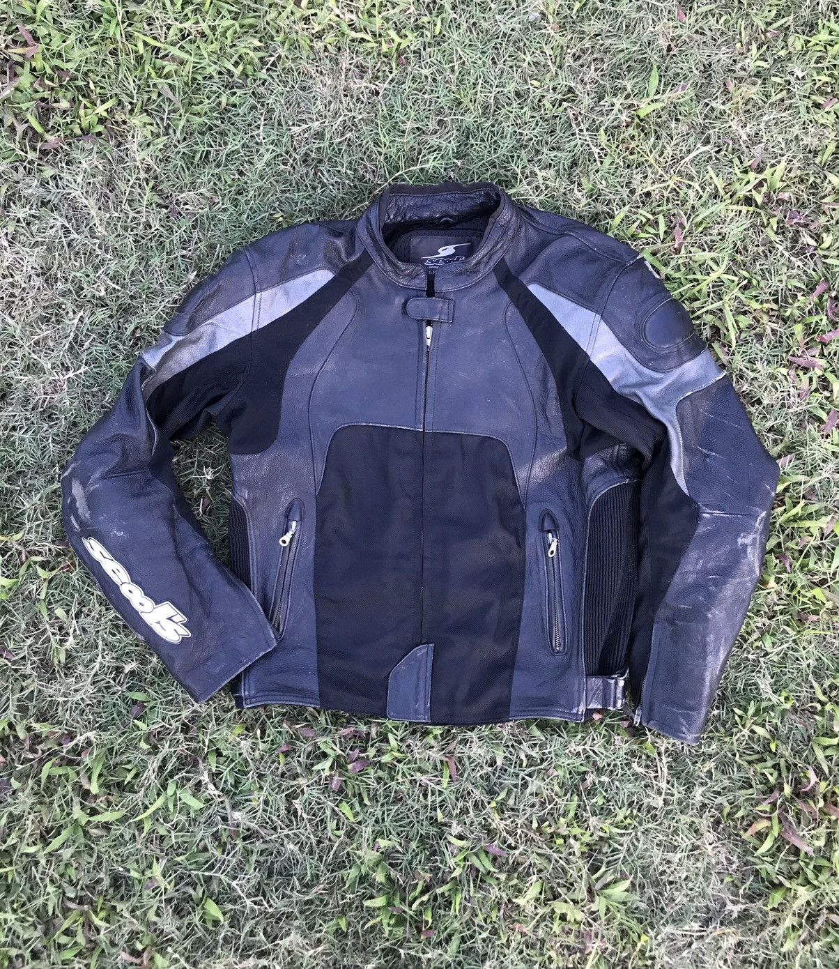 Sports Specialties Seool’s racing bike distressed jacket by G.P company Size US M / EU 48-50 / 2 - 1 Thumbnail