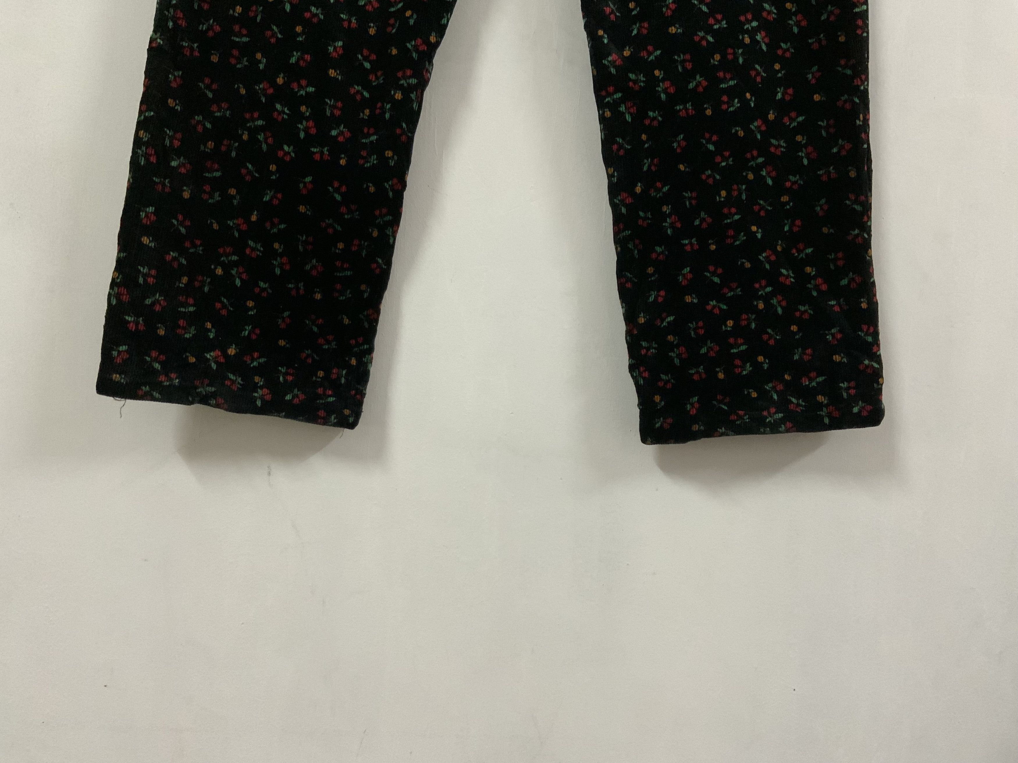 Unsound Rags Mi Land Flower Printed Corduroy Jean Size US 37 - 8 Thumbnail