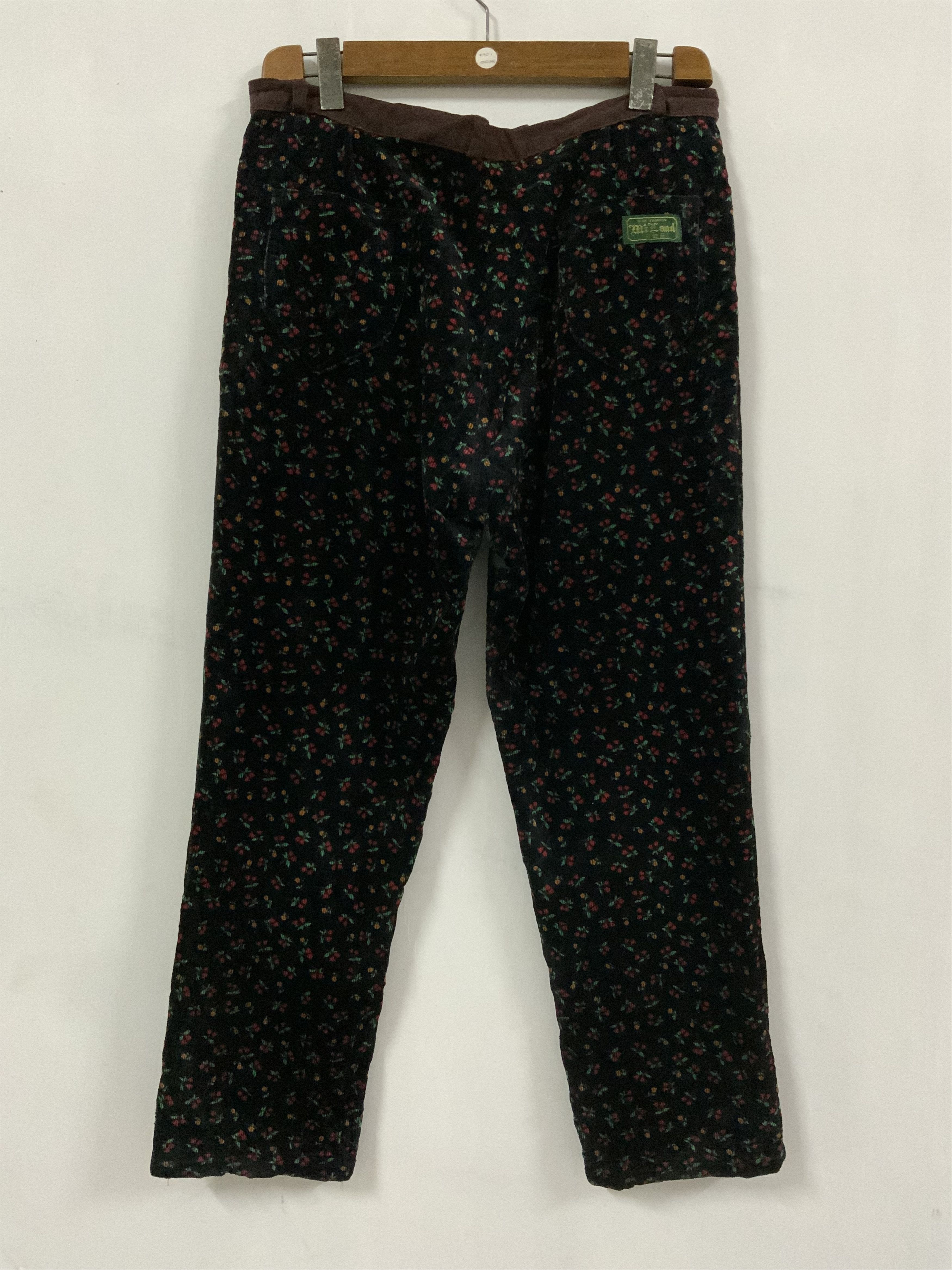 Unsound Rags Mi Land Flower Printed Corduroy Jean Size US 37 - 2 Thumbnail