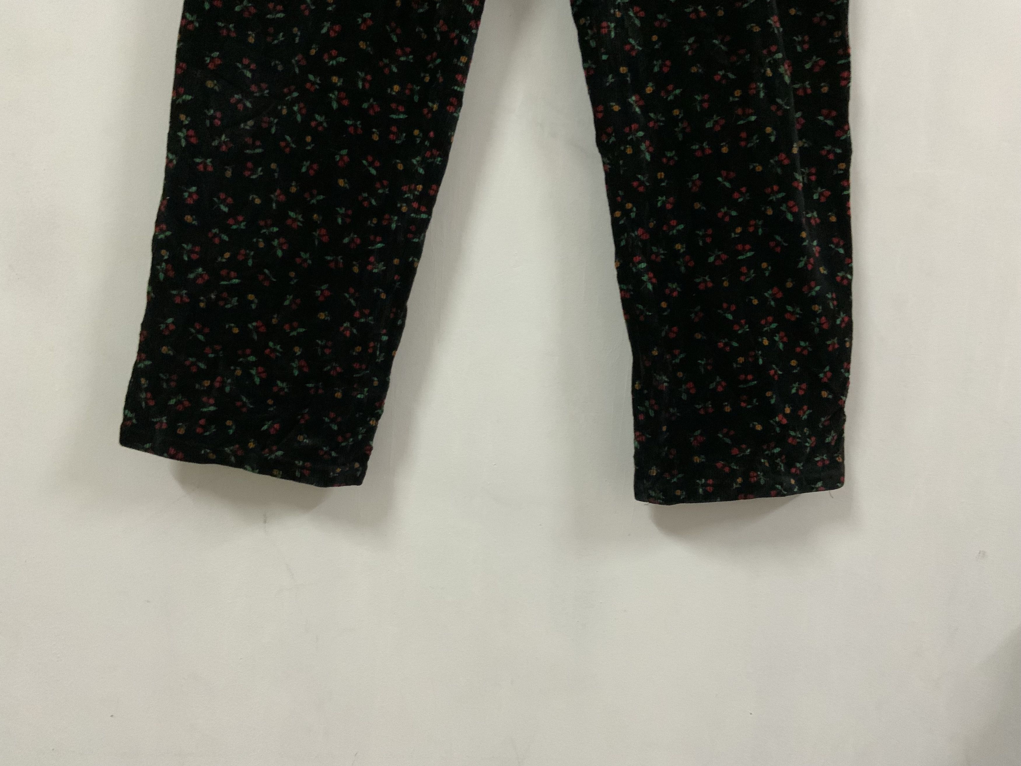 Unsound Rags Mi Land Flower Printed Corduroy Jean Size US 37 - 5 Thumbnail