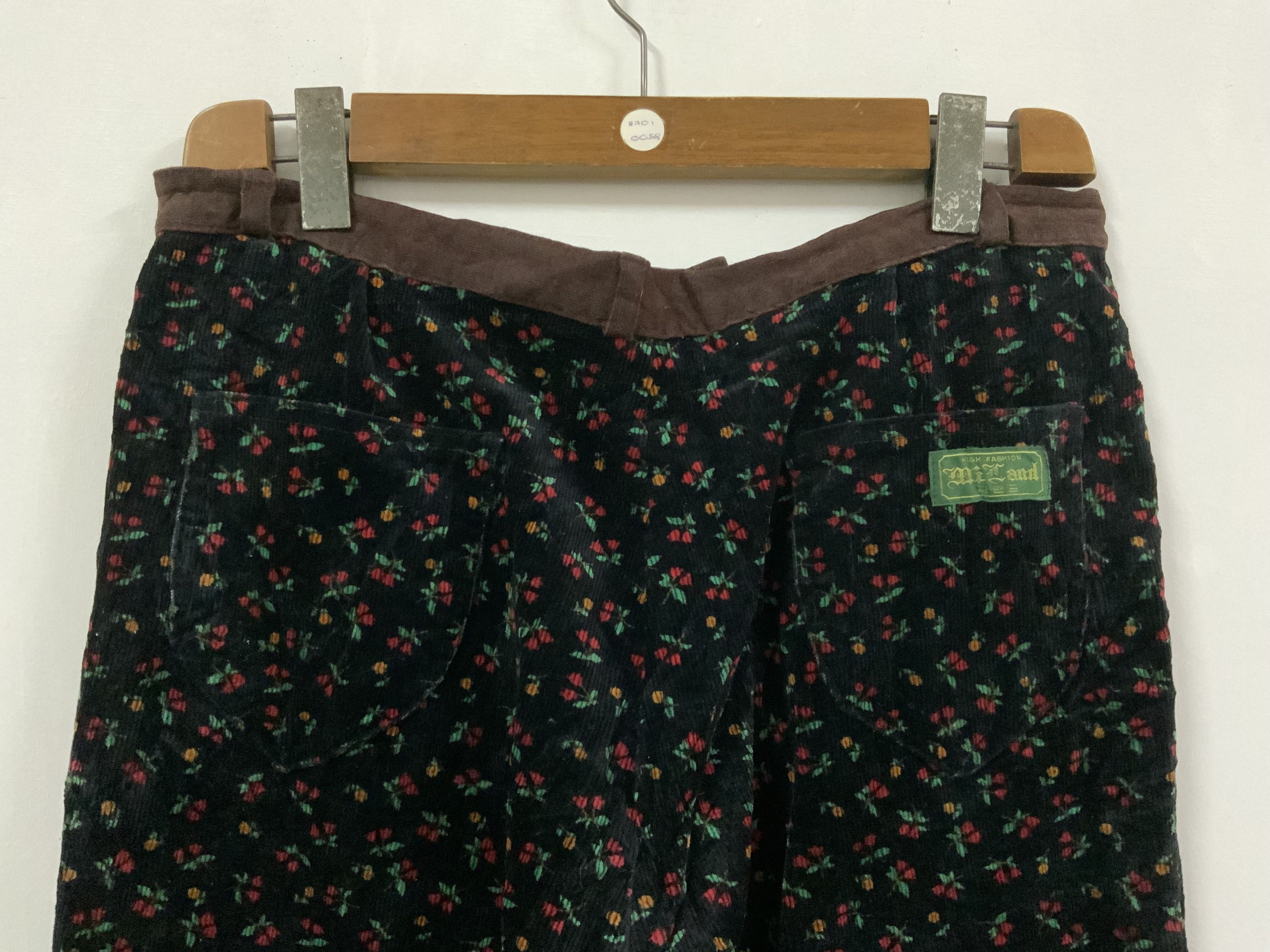 Unsound Rags Mi Land Flower Printed Corduroy Jean Size US 37 - 6 Thumbnail