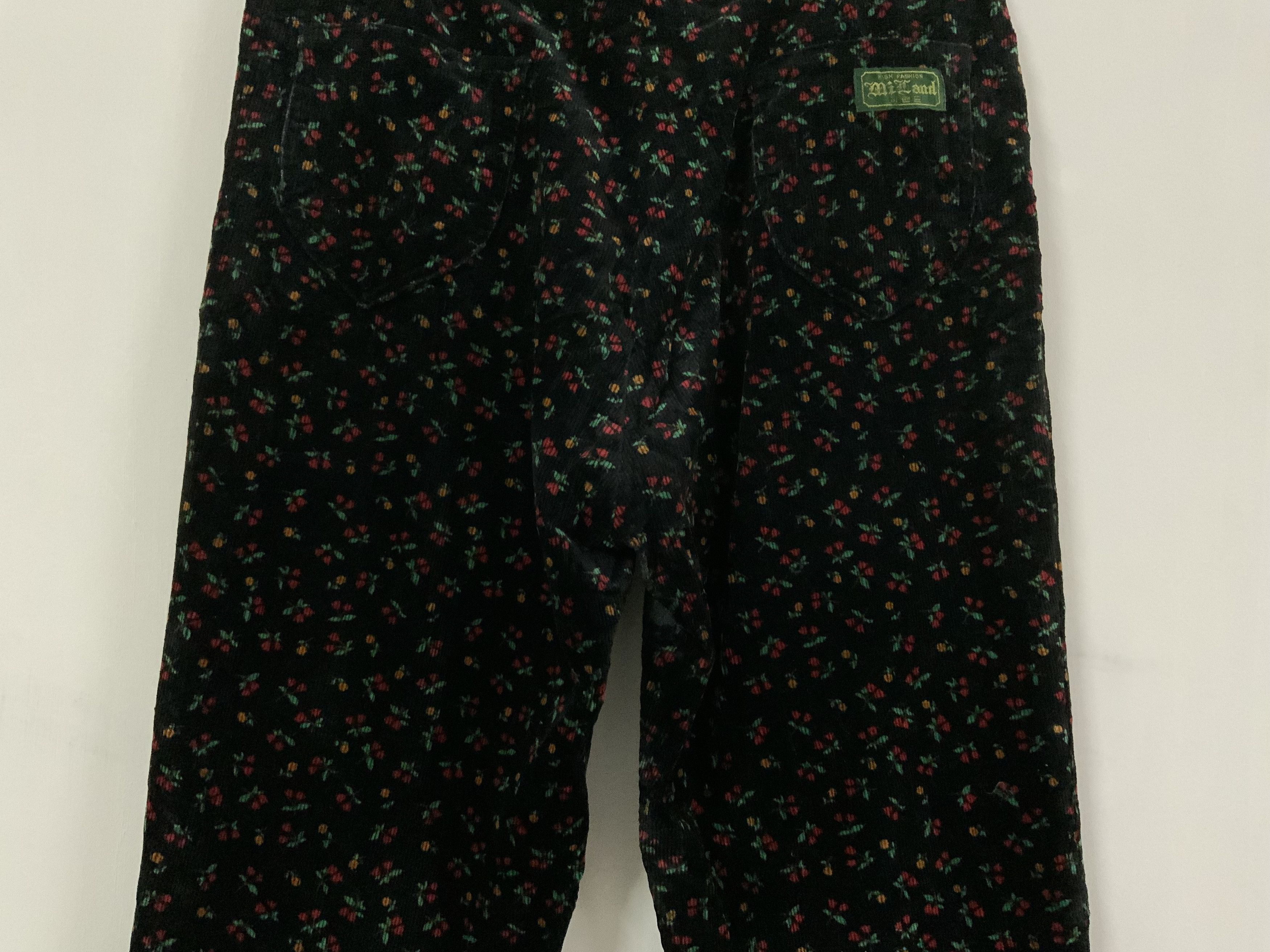 Unsound Rags Mi Land Flower Printed Corduroy Jean Size US 37 - 7 Thumbnail