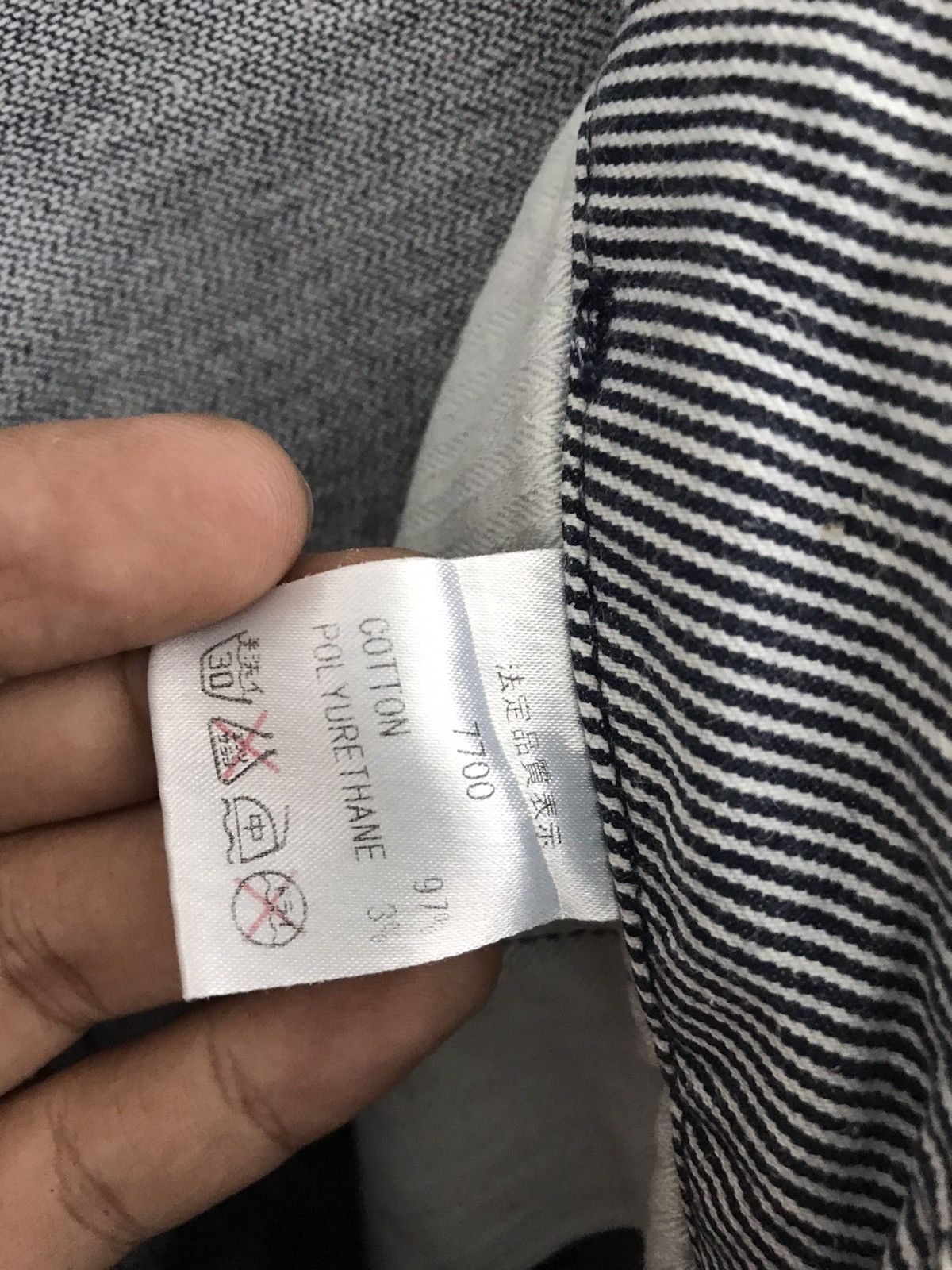 Japanese Brand Japanese Designer Mc.Apache Indigo Stretchable Trousers Size US 34 / EU 50 - 10 Thumbnail