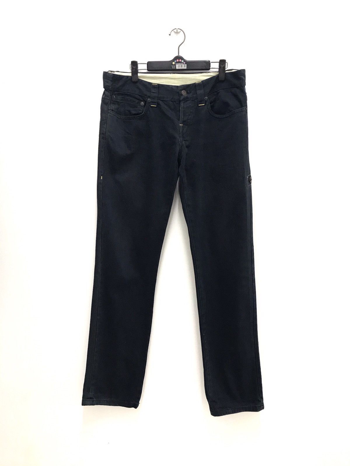 John Richmond JOHN RICHMOND Union Logo Denim Jeans Made In Italy Size US 30 / EU 46 - 2 Thumbnail