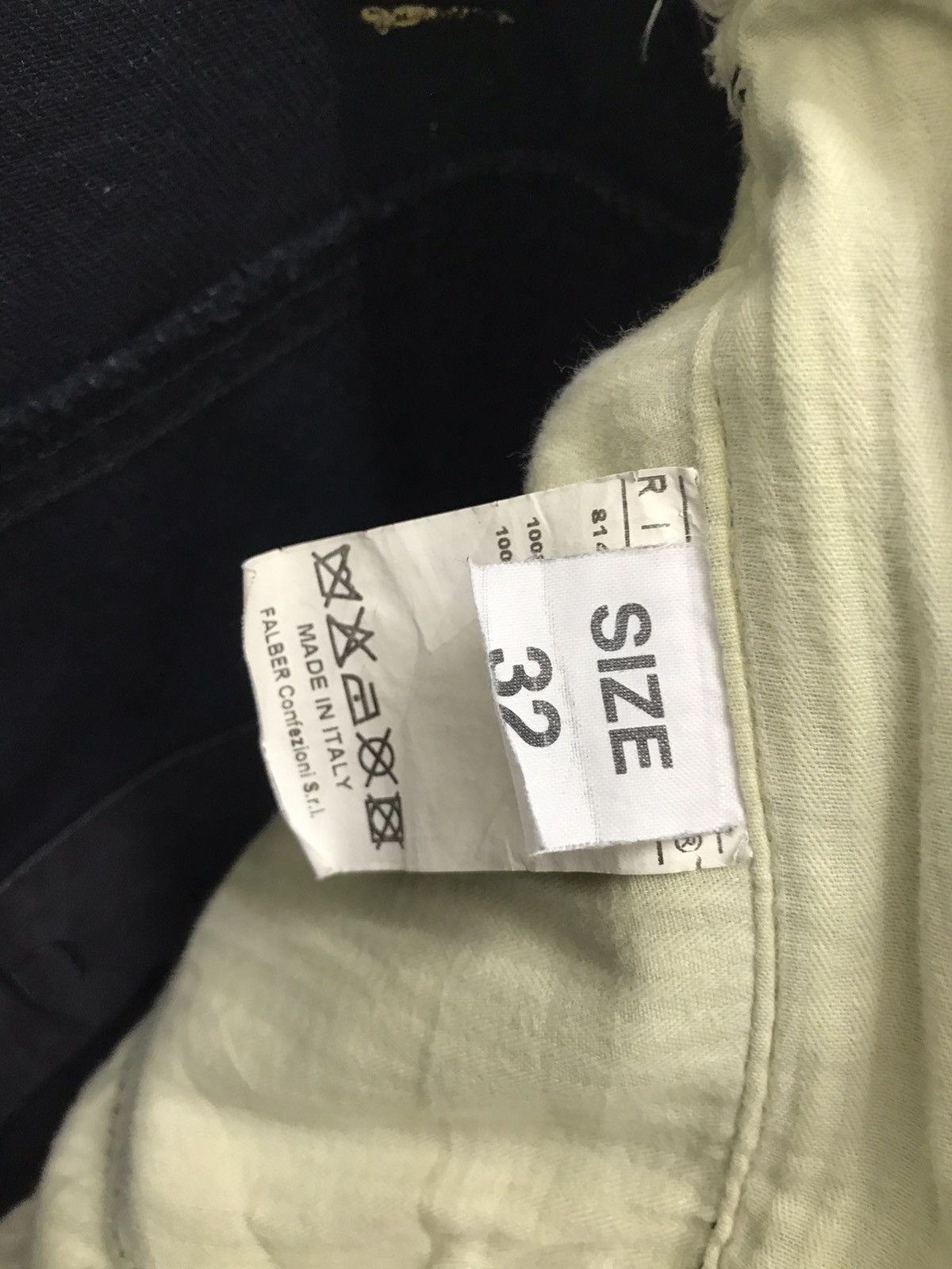 John Richmond JOHN RICHMOND Union Logo Denim Jeans Made In Italy Size US 30 / EU 46 - 8 Thumbnail
