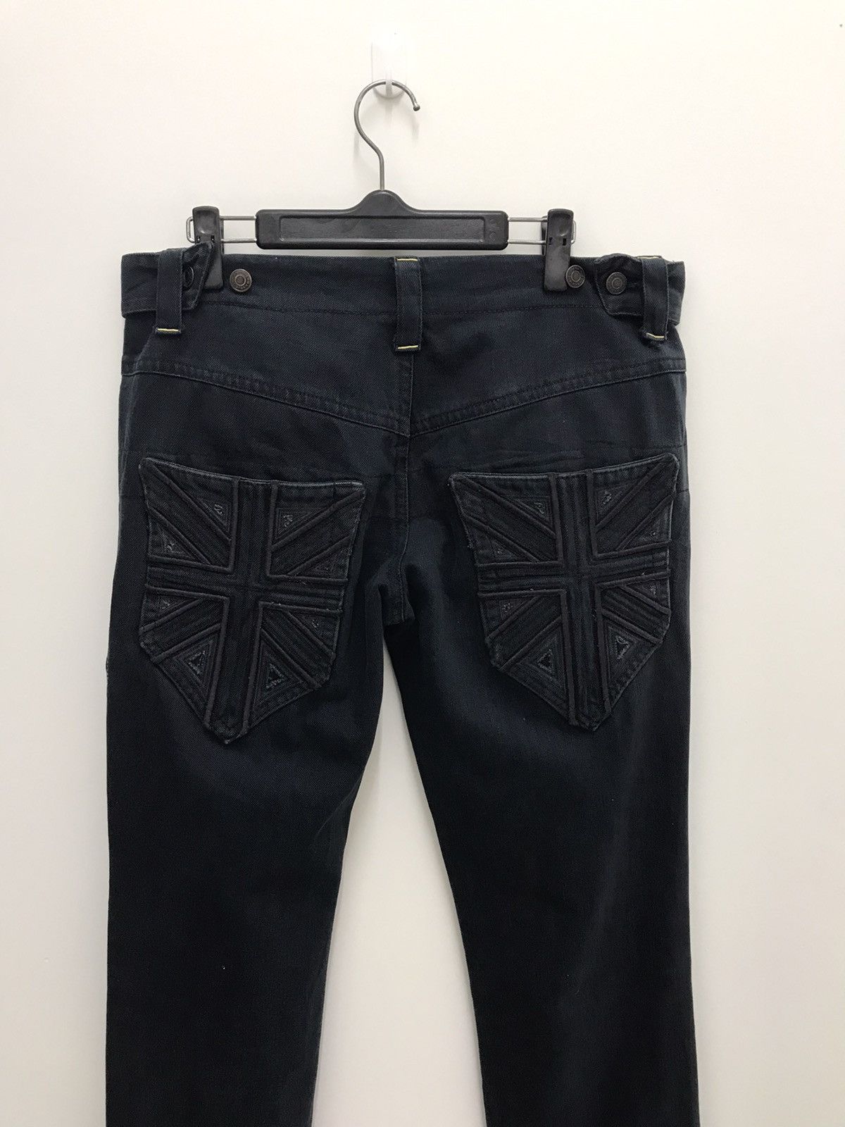 John Richmond JOHN RICHMOND Union Logo Denim Jeans Made In Italy Size US 30 / EU 46 - 3 Thumbnail