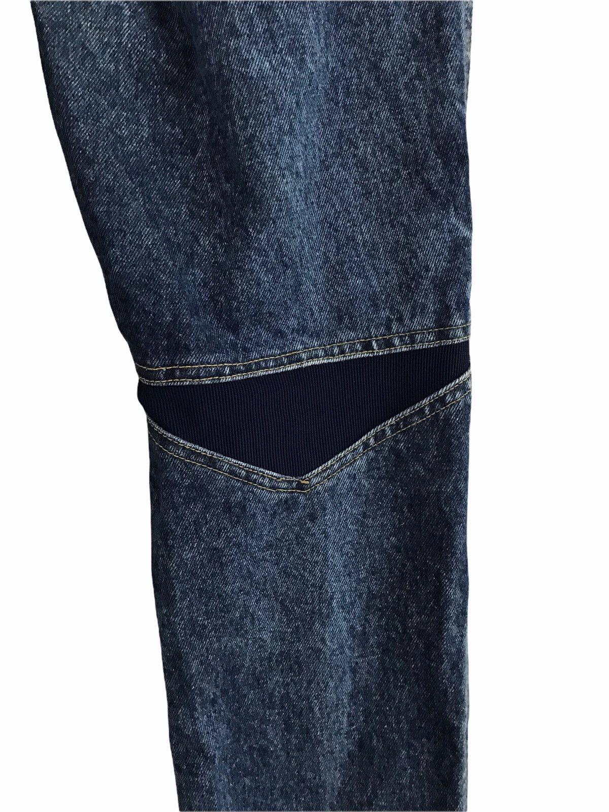 Other Japanese Brand OTO Motorcycle Riding Acid Wash Denim Jeans Size US 30 / EU 46 - 10 Thumbnail