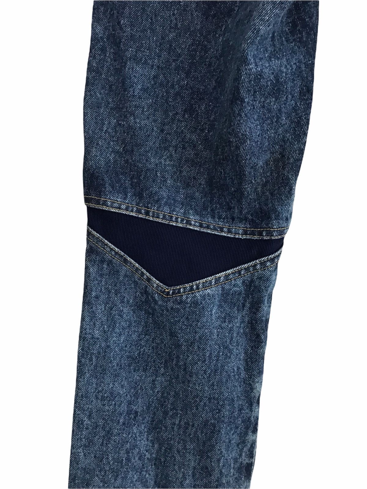 Other Japanese Brand OTO Motorcycle Riding Acid Wash Denim Jeans Size US 30 / EU 46 - 11 Thumbnail