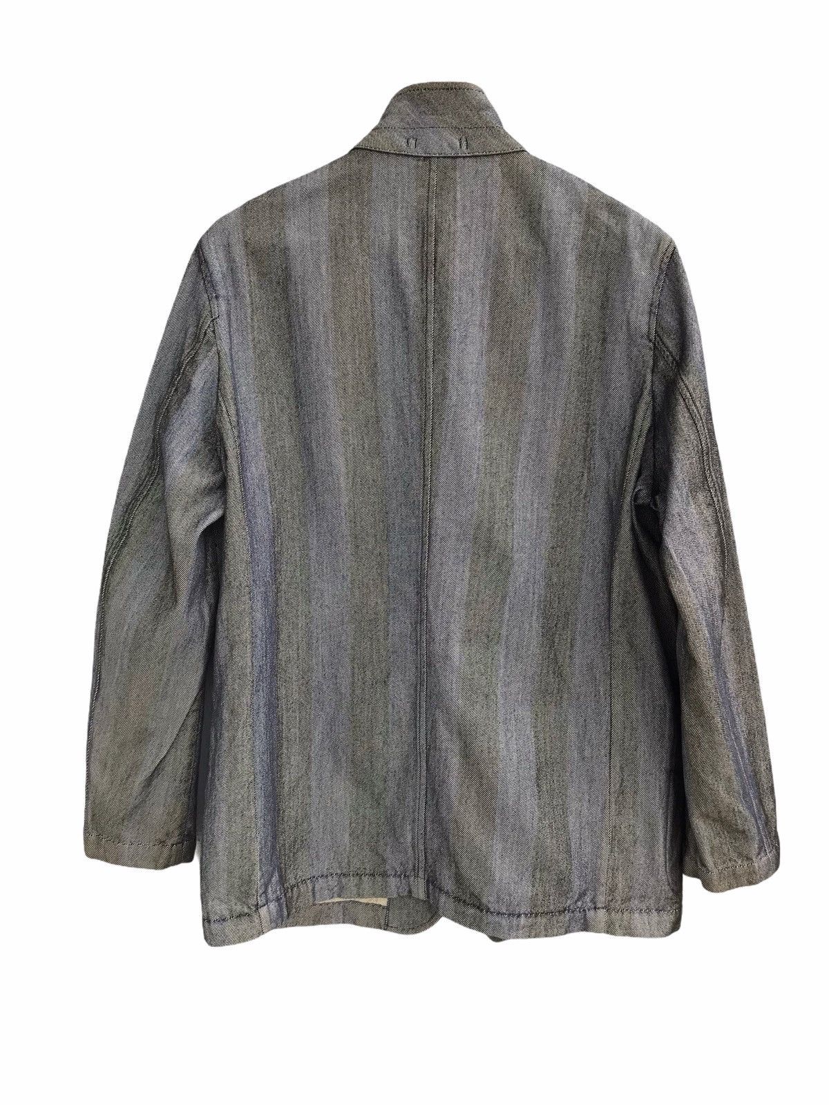 R.Newbold R. Newbold By Paul Smith Rusted Stripes Denim Jacket Size US M / EU 48-50 / 2 - 6 Thumbnail
