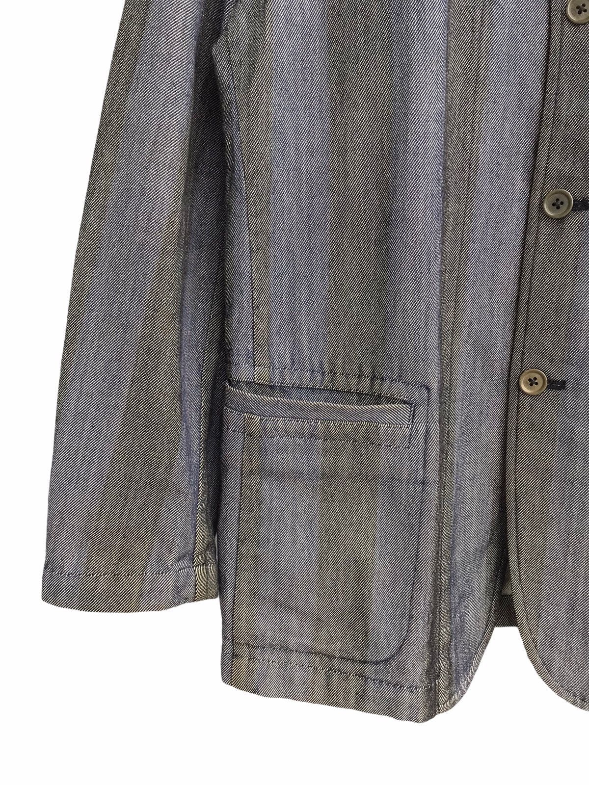 R.Newbold R. Newbold By Paul Smith Rusted Stripes Denim Jacket Size US M / EU 48-50 / 2 - 3 Thumbnail